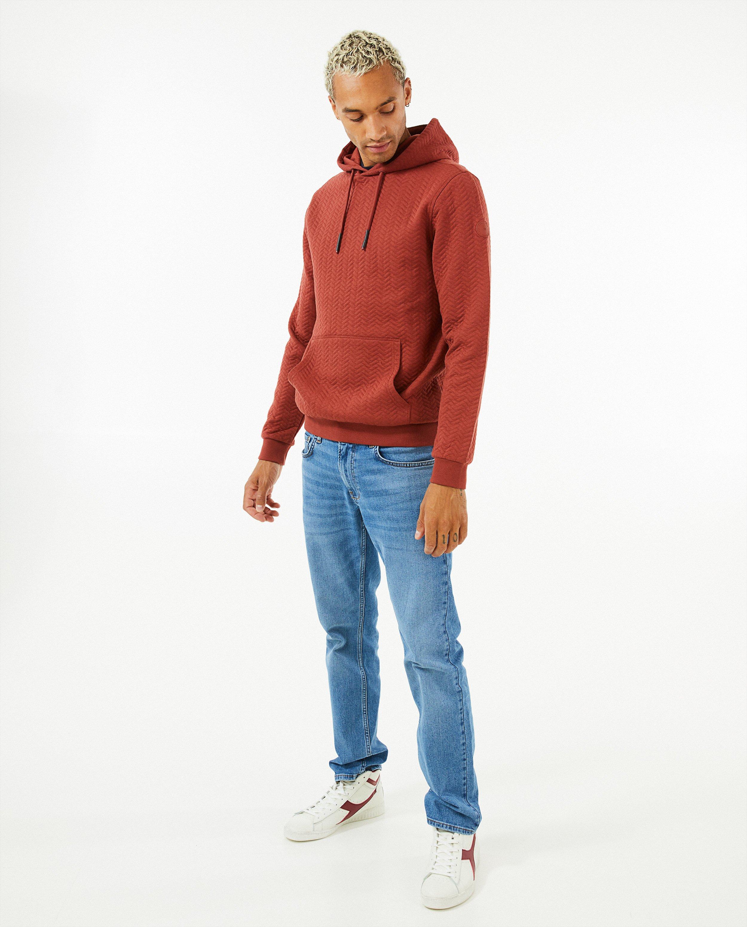 Sweat rouge à capuchon - null - Quarterback