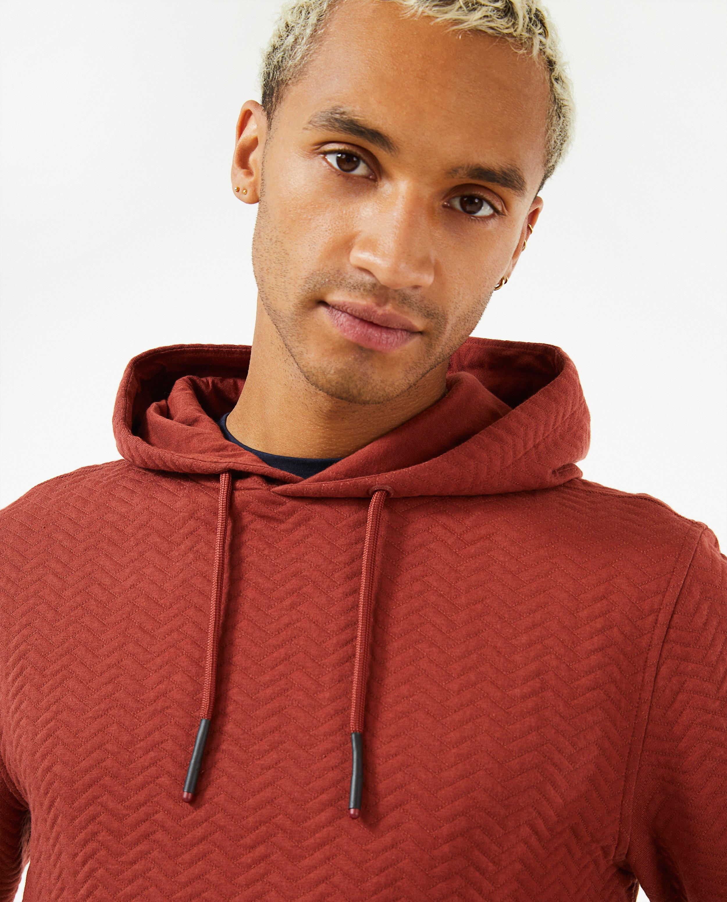 Sweats - Sweat brun à capuchon