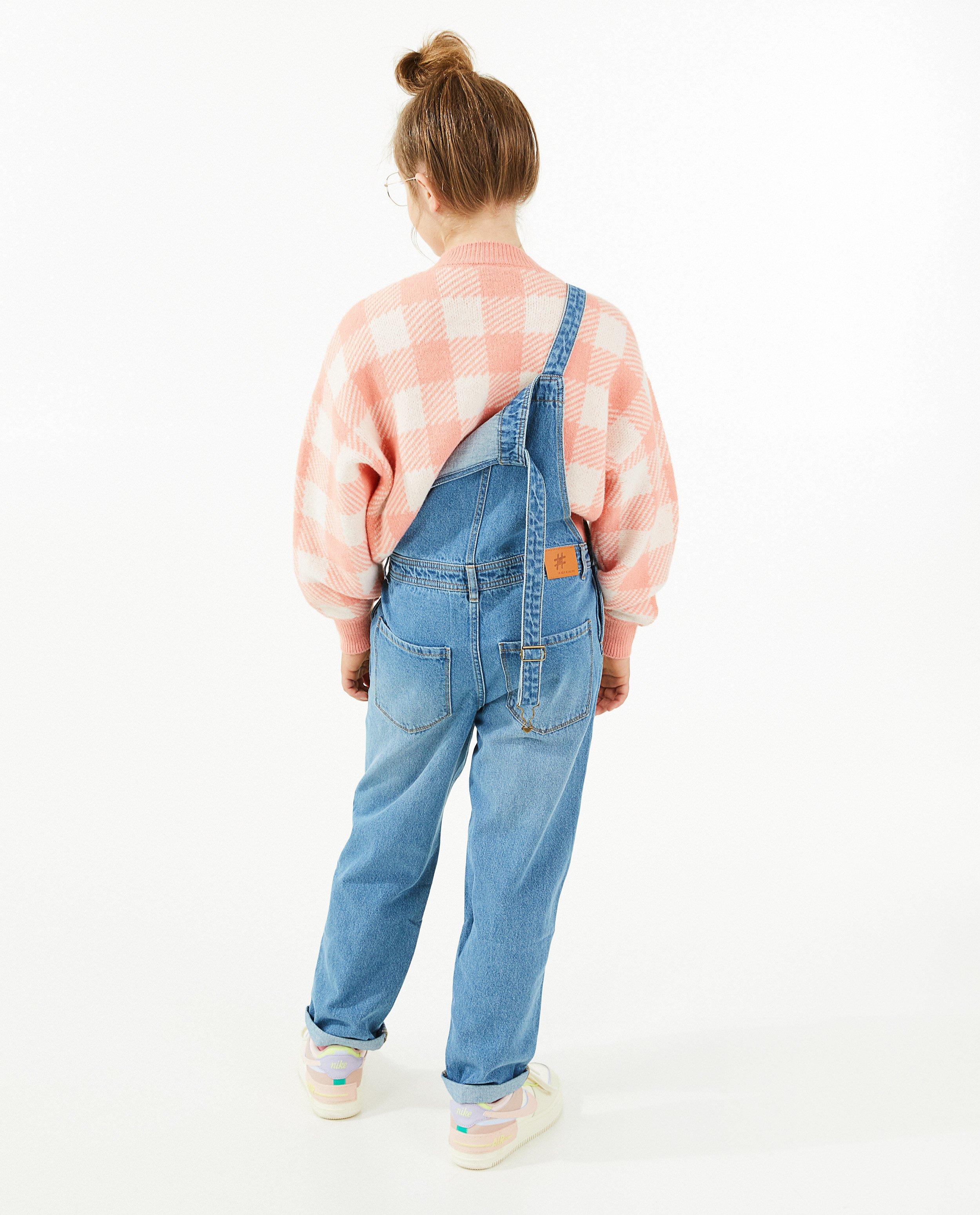 Jumpsuit - Jeanssalopette met borstzak