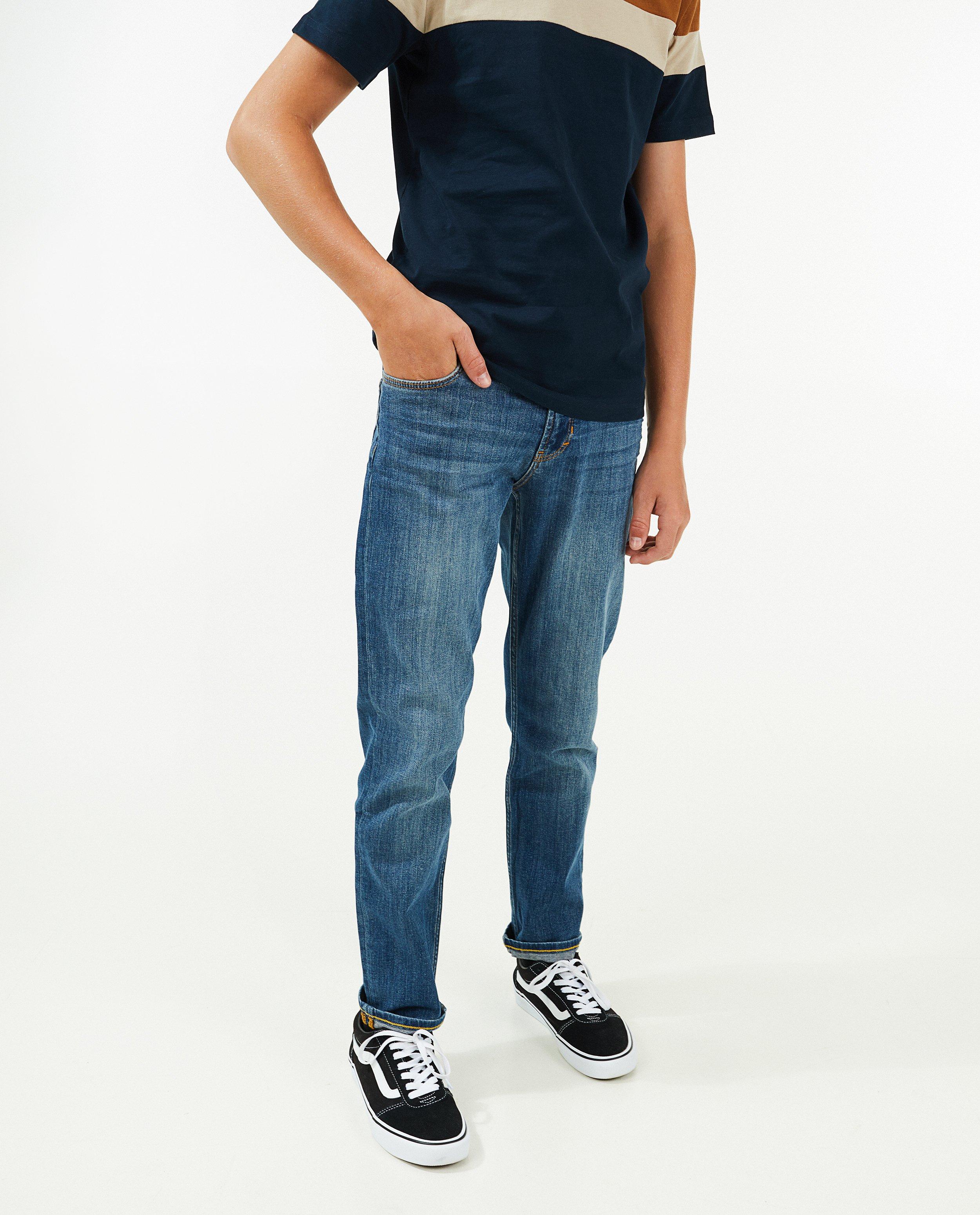 Jeans - Blauwe baggy jeans