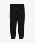 Pantalons - Pantalon noir, coupe cargo