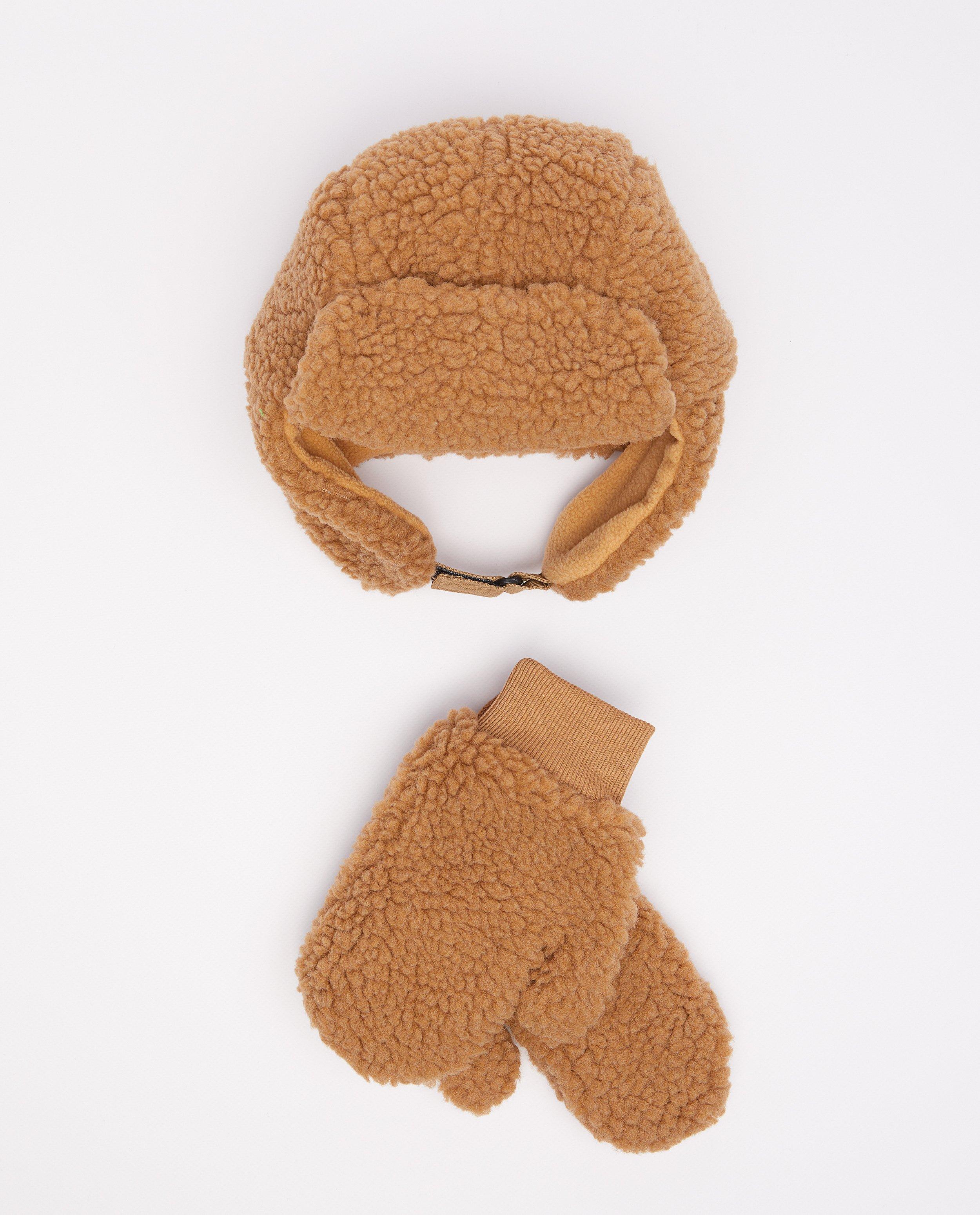 Set van teddy muts + wanten - null - JBC