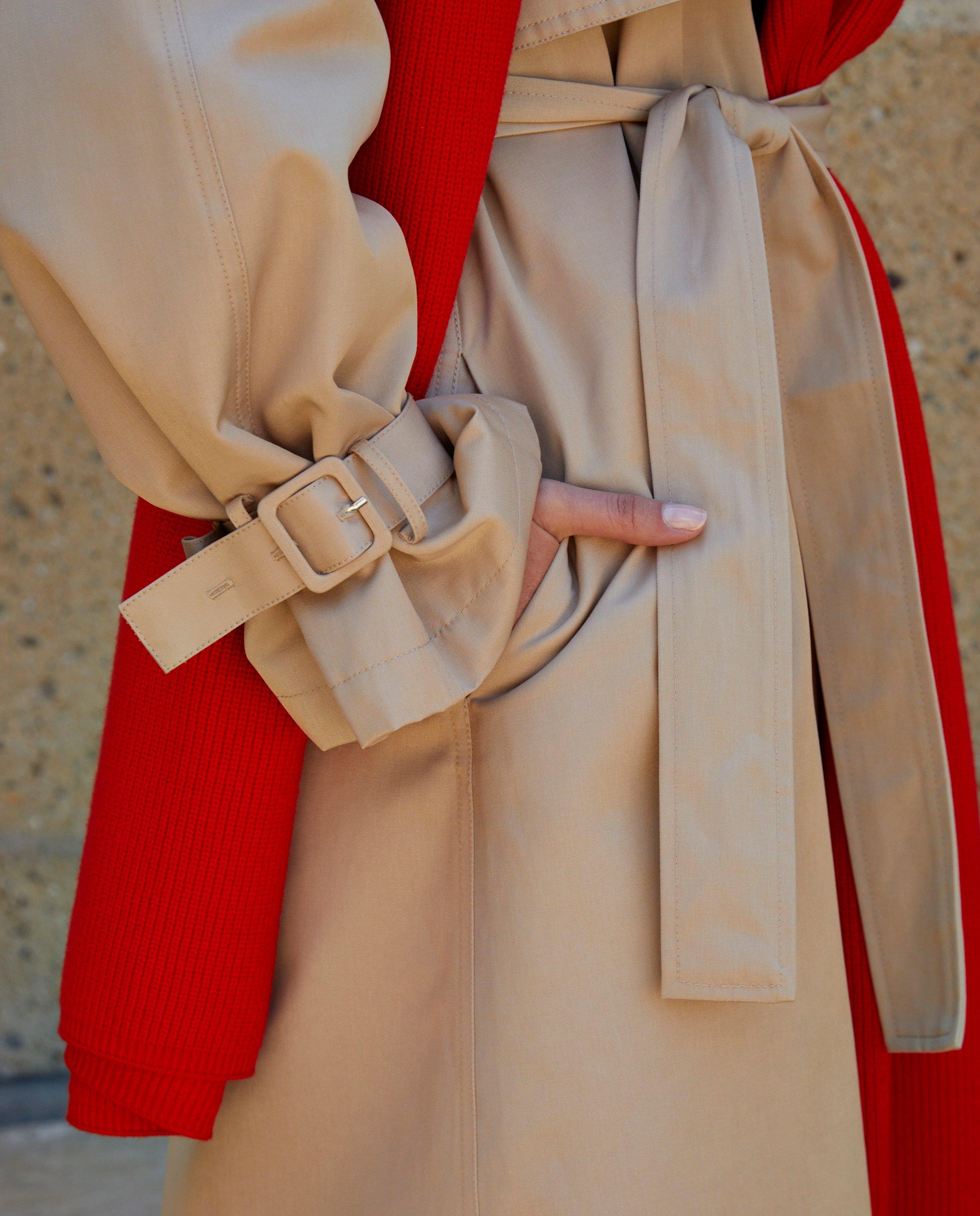 Blazers - Beige trenchcoat