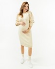 Gebreide jurk in beige - null - Atelier Maman