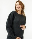 Robe tricotée gris foncé - null - Atelier Maman