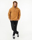 Bruine hoodie van fleece - null - I AM