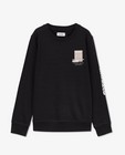Zwarte sweater met print - null - Raizzed