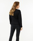 Truien - Zwarte trui met knopen