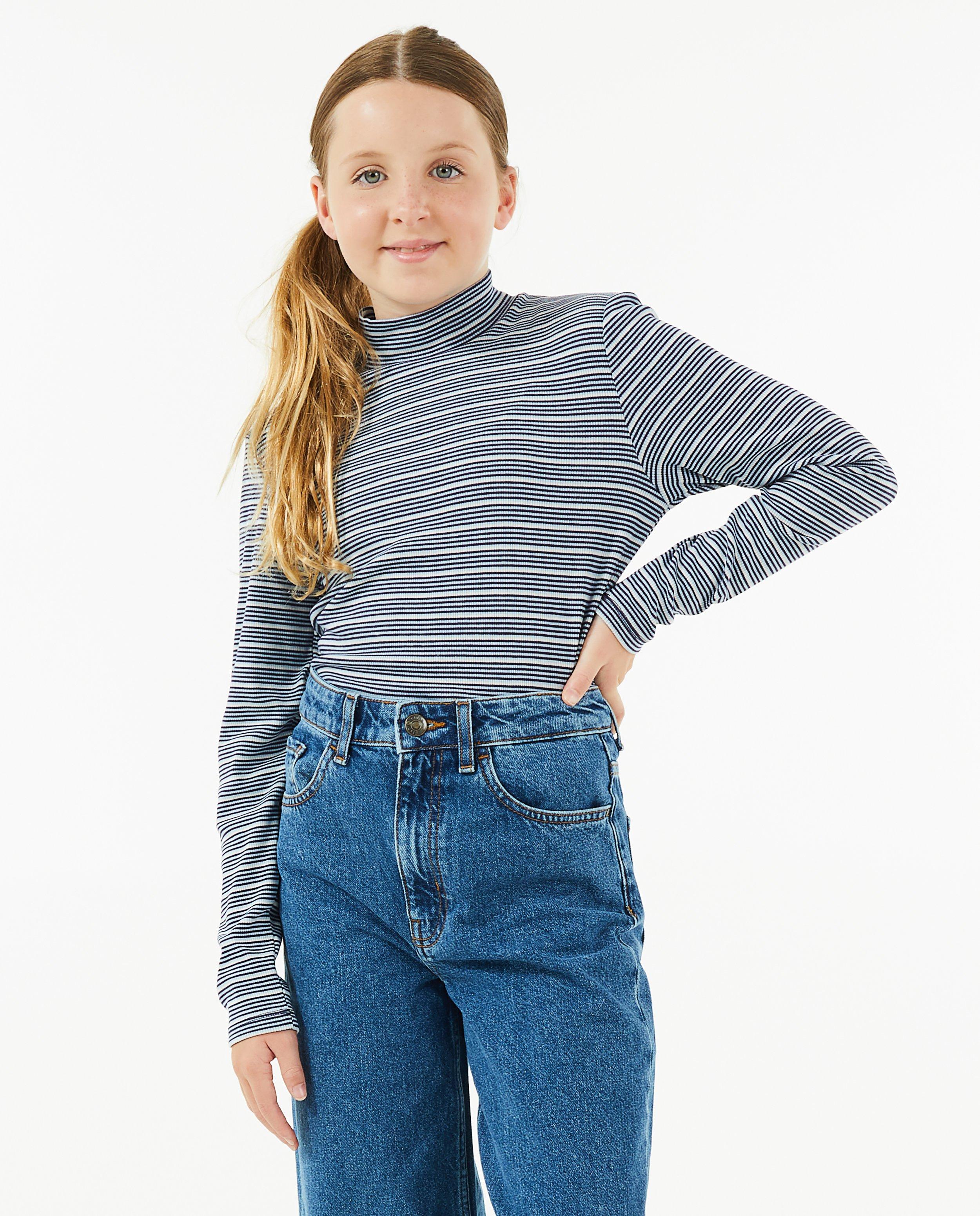 Gestreepte longsleeve - Product Detail - blauw - afbeelding nummer 2