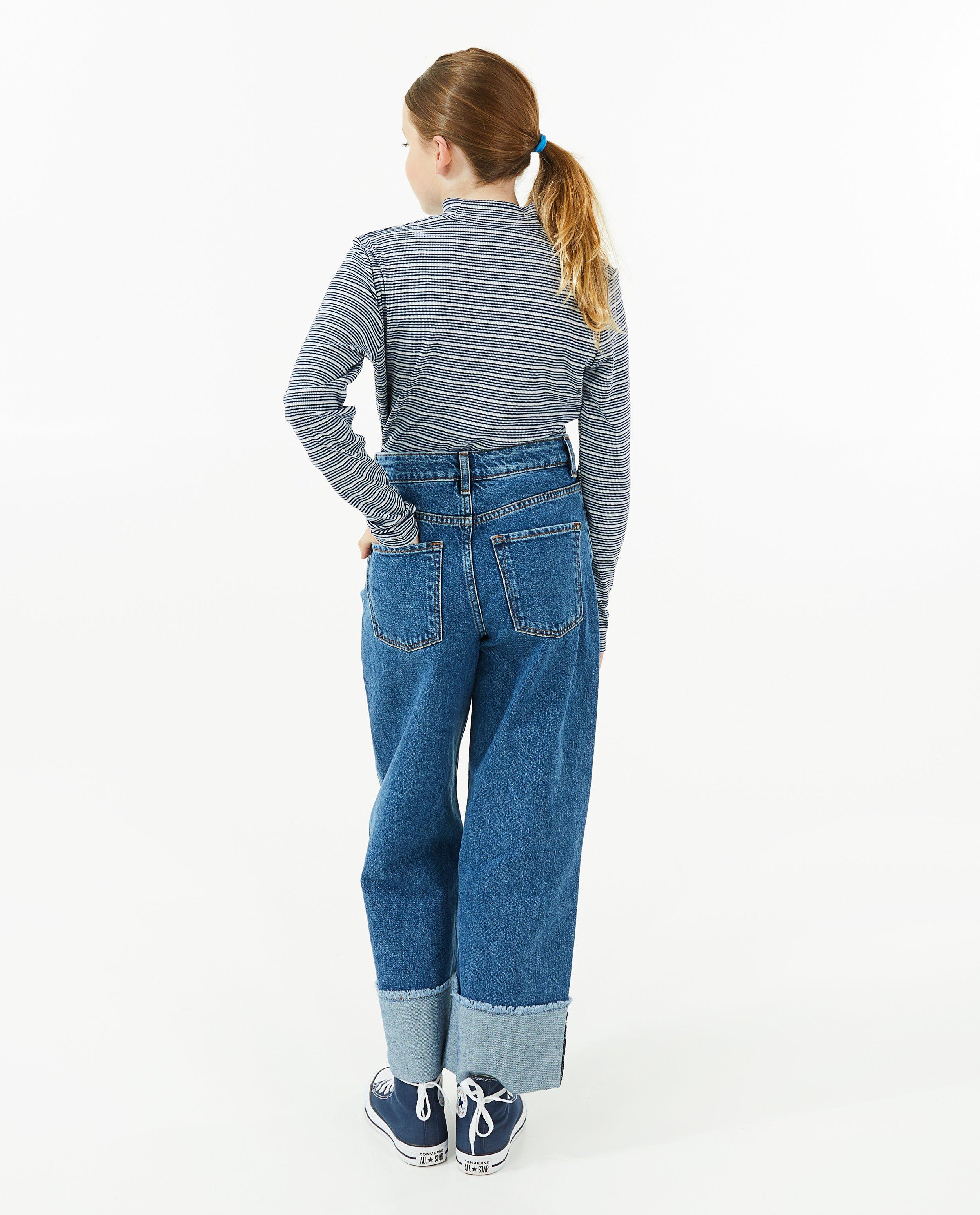 Gestreepte longsleeve - Product Detail - blauw - afbeelding nummer 4