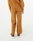 Pantalons - Pantalon brun en tricot