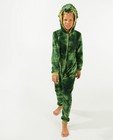 Nachtkleding - Groene kameleon-onesie, 7-14 jaar