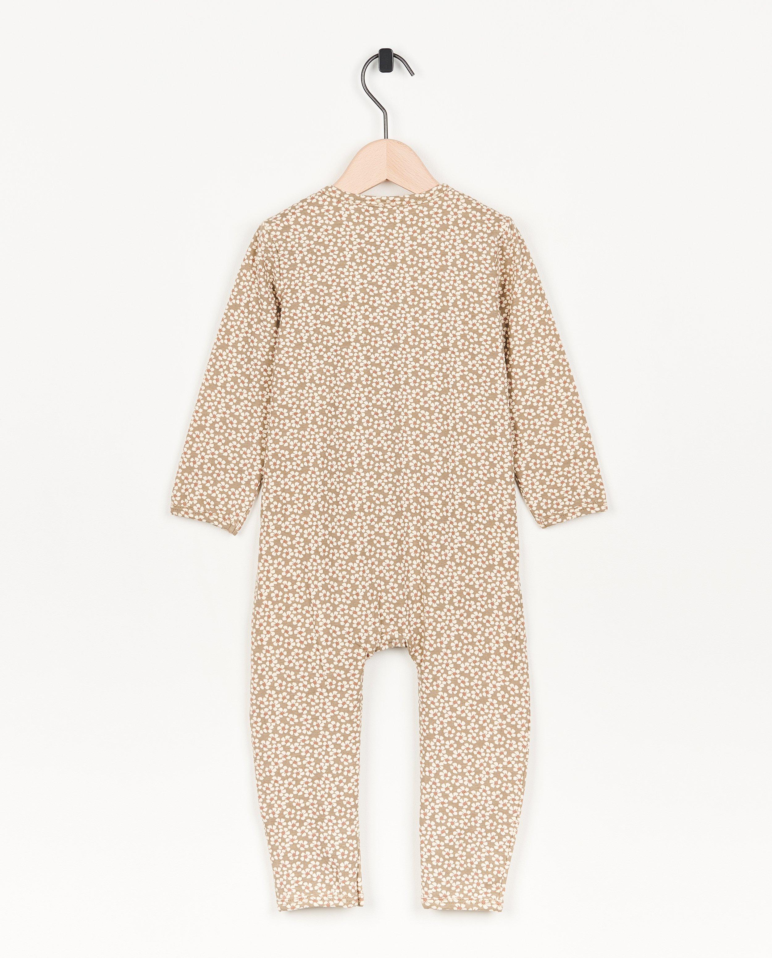 Nachtkleding - Pyjama met bloemenprint