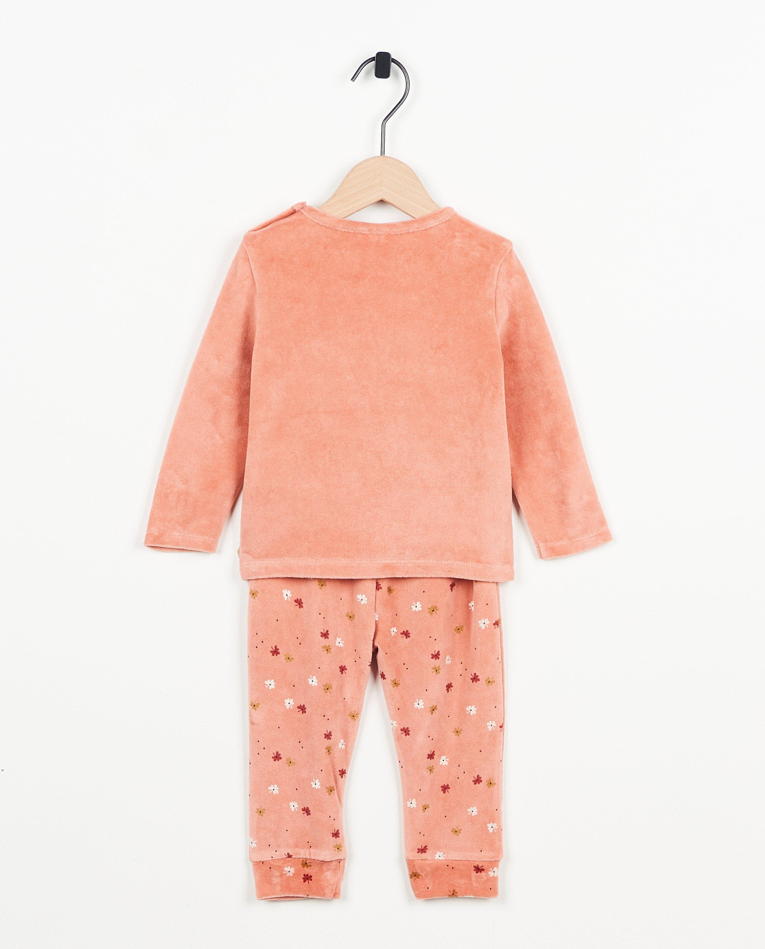 Pyjamas - Pyjama à imprimé en velours