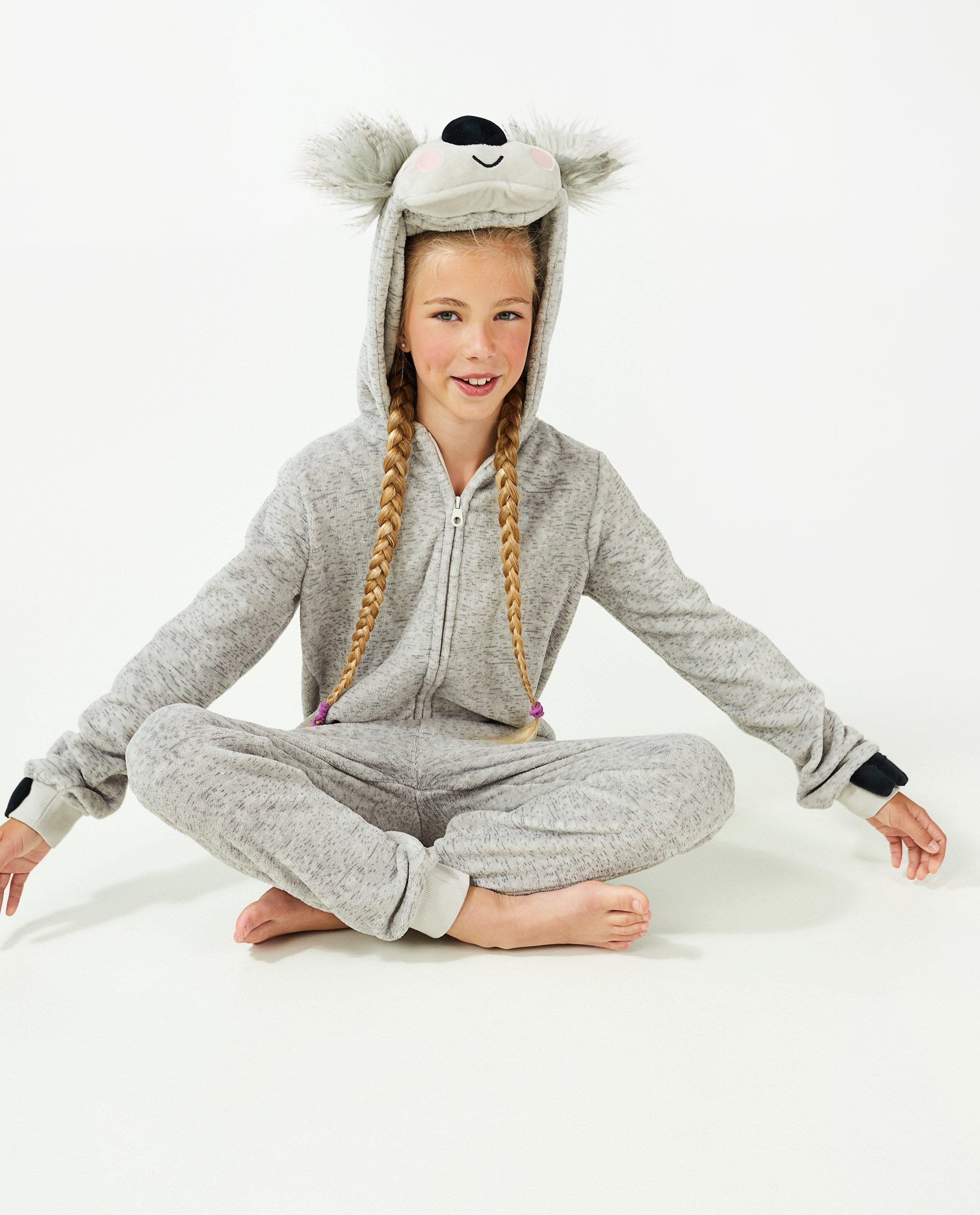 Pyjamas - Combinaison grise - koala
