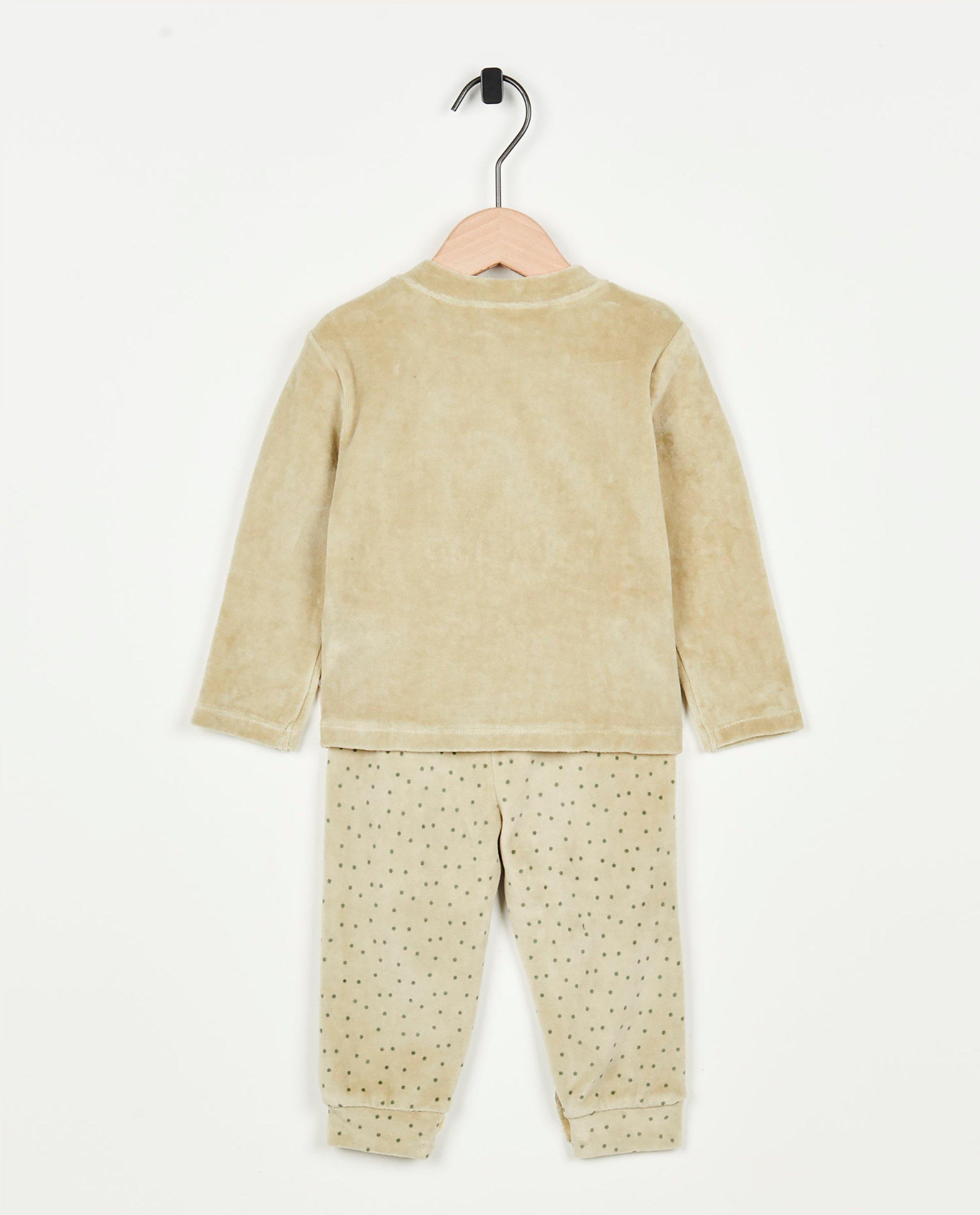 Pyjamas - Pyjama vert avec un castor