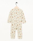 Nachtkleding - Lichtgroene pyjama met print