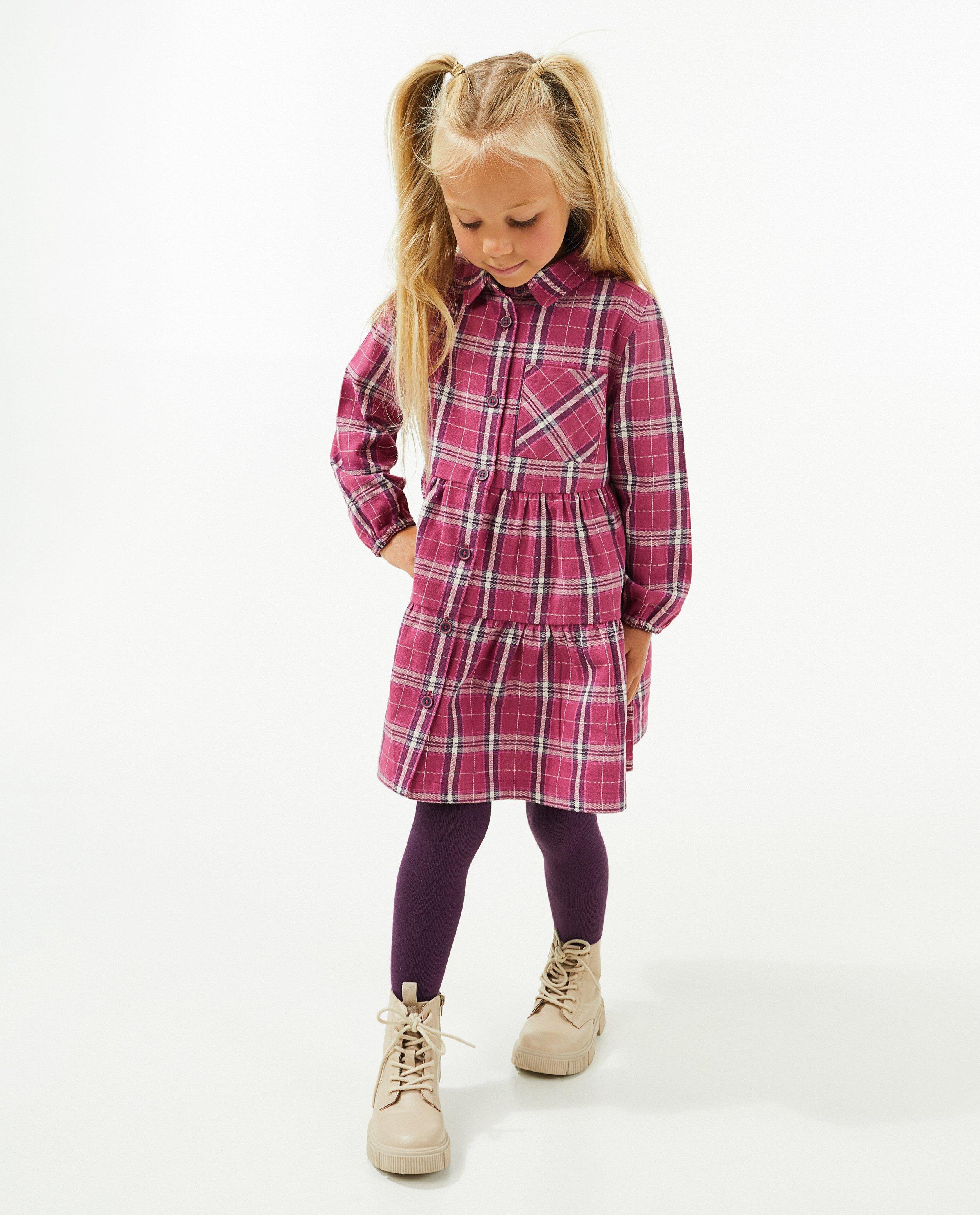 Robes - Robe en flanelle à carreaux