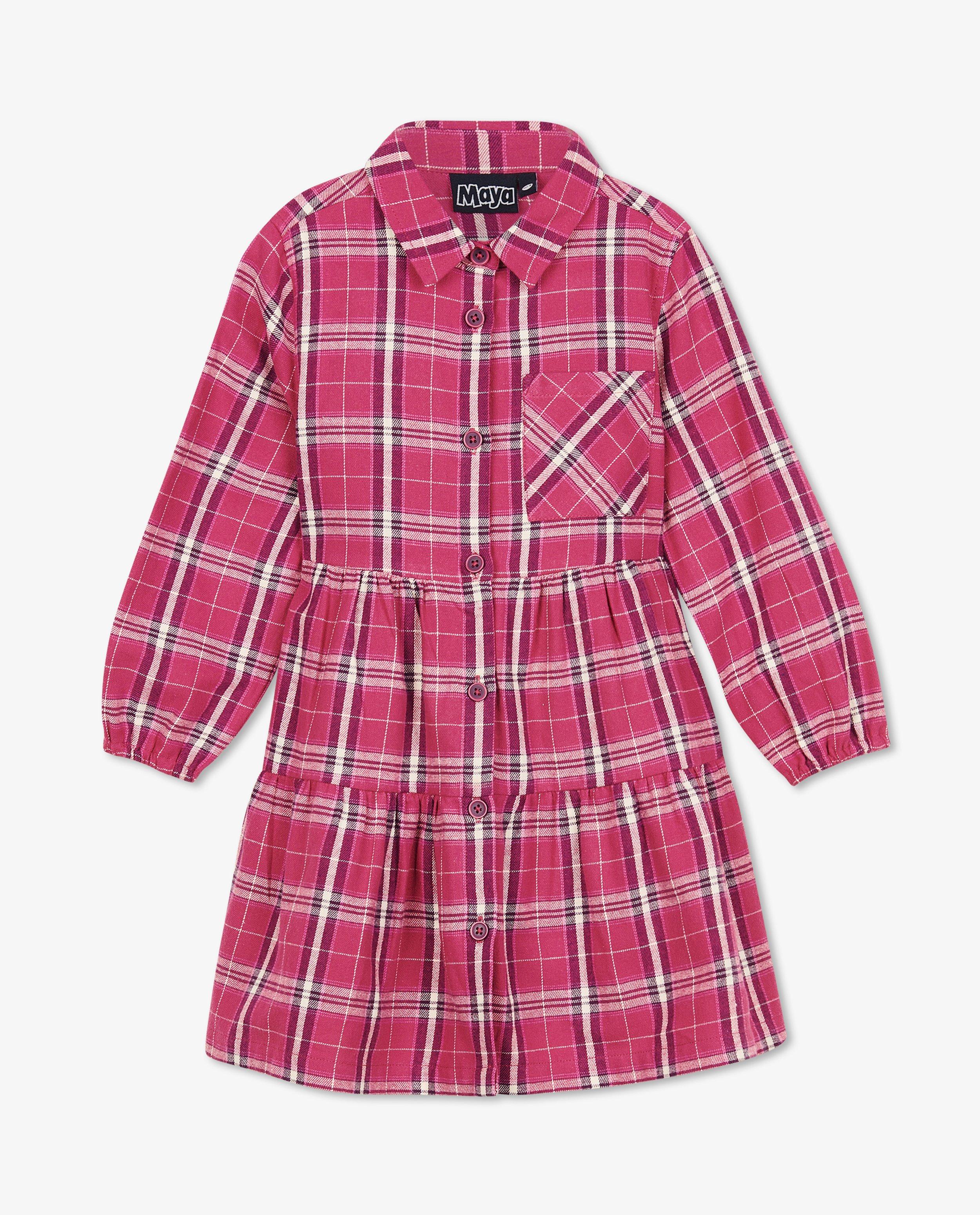 Robes - Robe en flanelle à carreaux