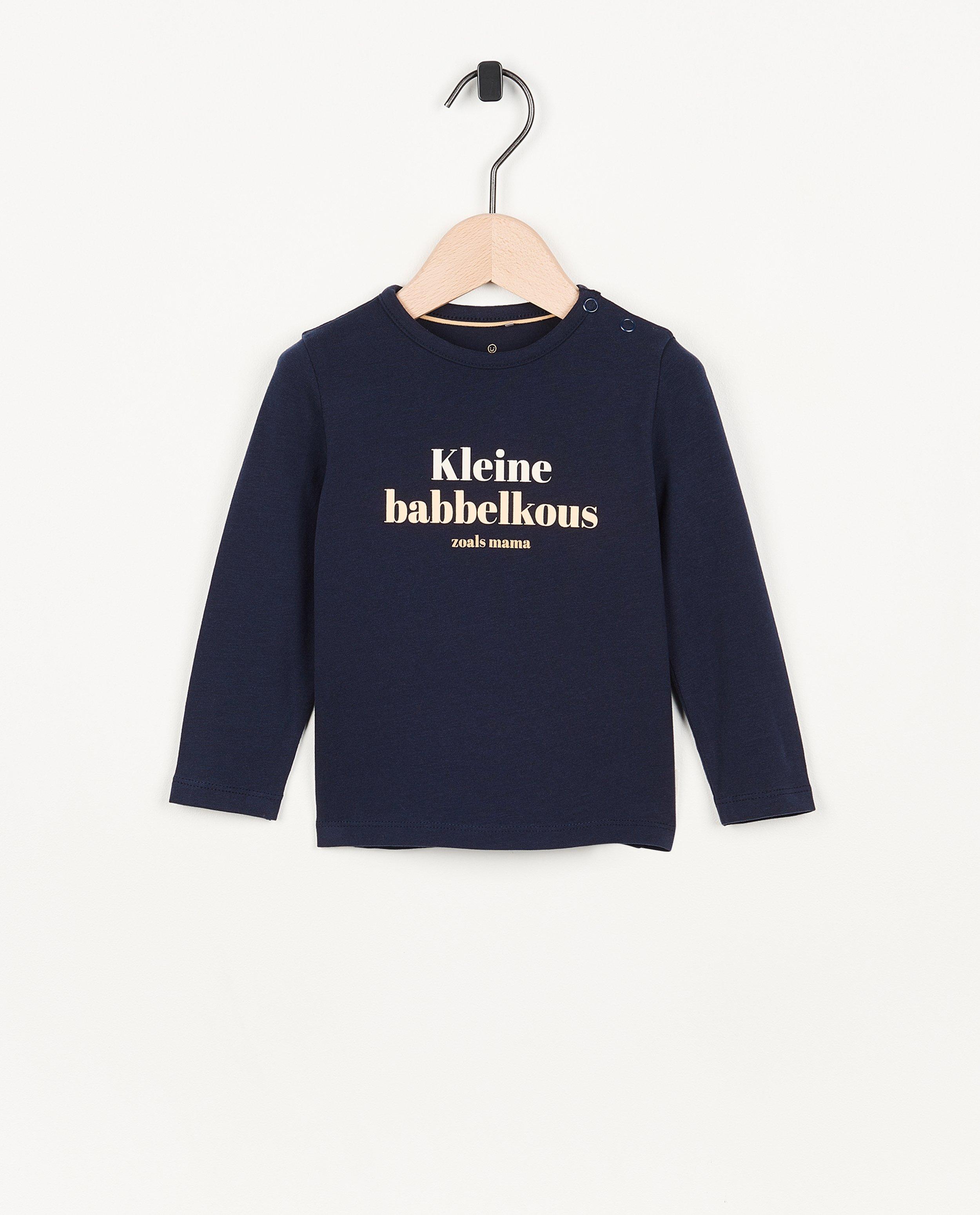 Longsleeve met opschrift (NL) - null - Cuddles and Smiles