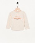 Longsleeve met opschrift (NL) - null - Cuddles and Smiles