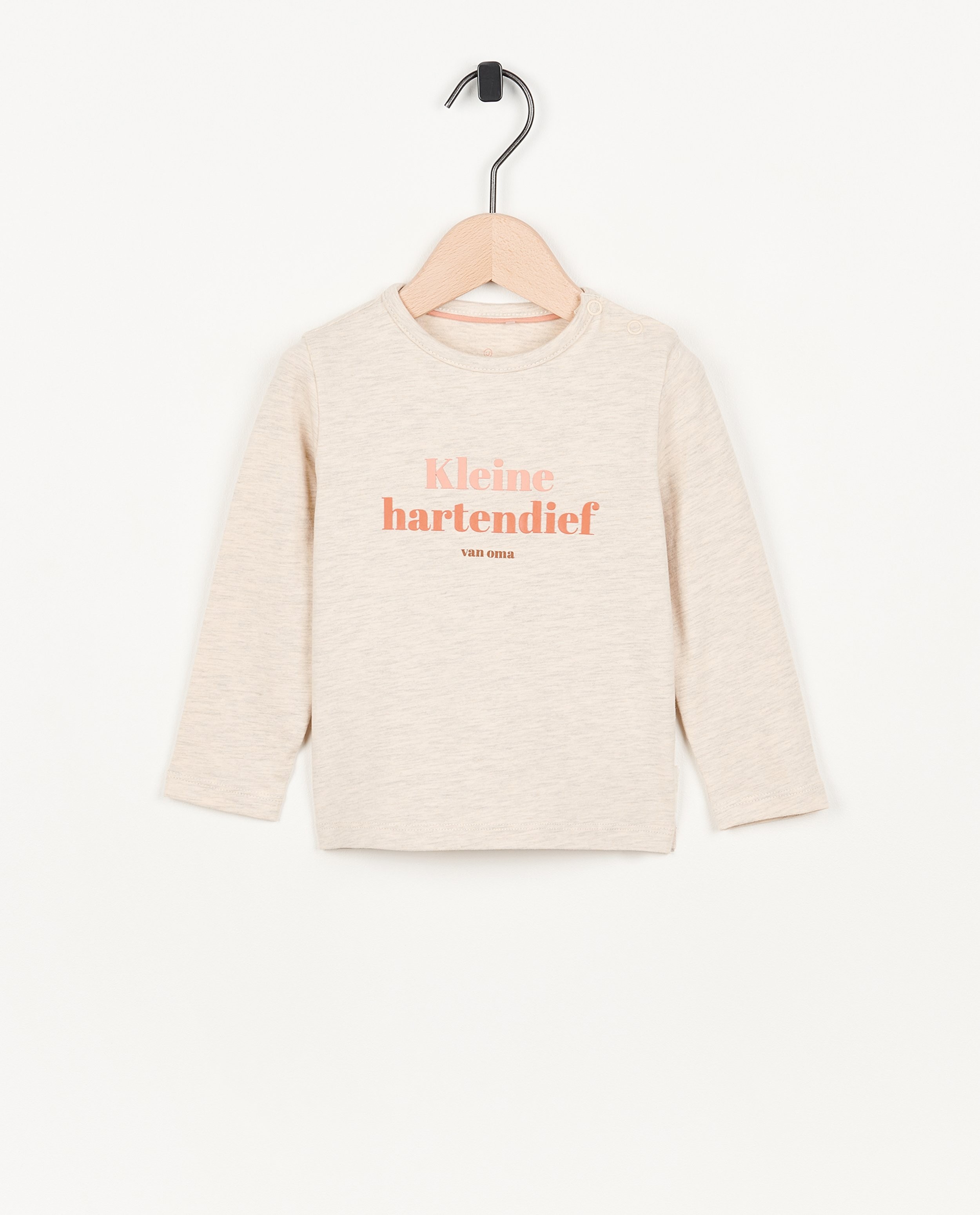 T-shirt à manches longues avec inscription (NL) - null - Cuddles and Smiles
