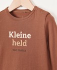 T-shirts - Longsleeve met opschrift (NL)