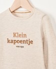 T-shirts - Longsleeve met opschrift (NL)