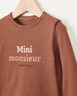 T-shirts - Longsleeve met opschrift (FR)