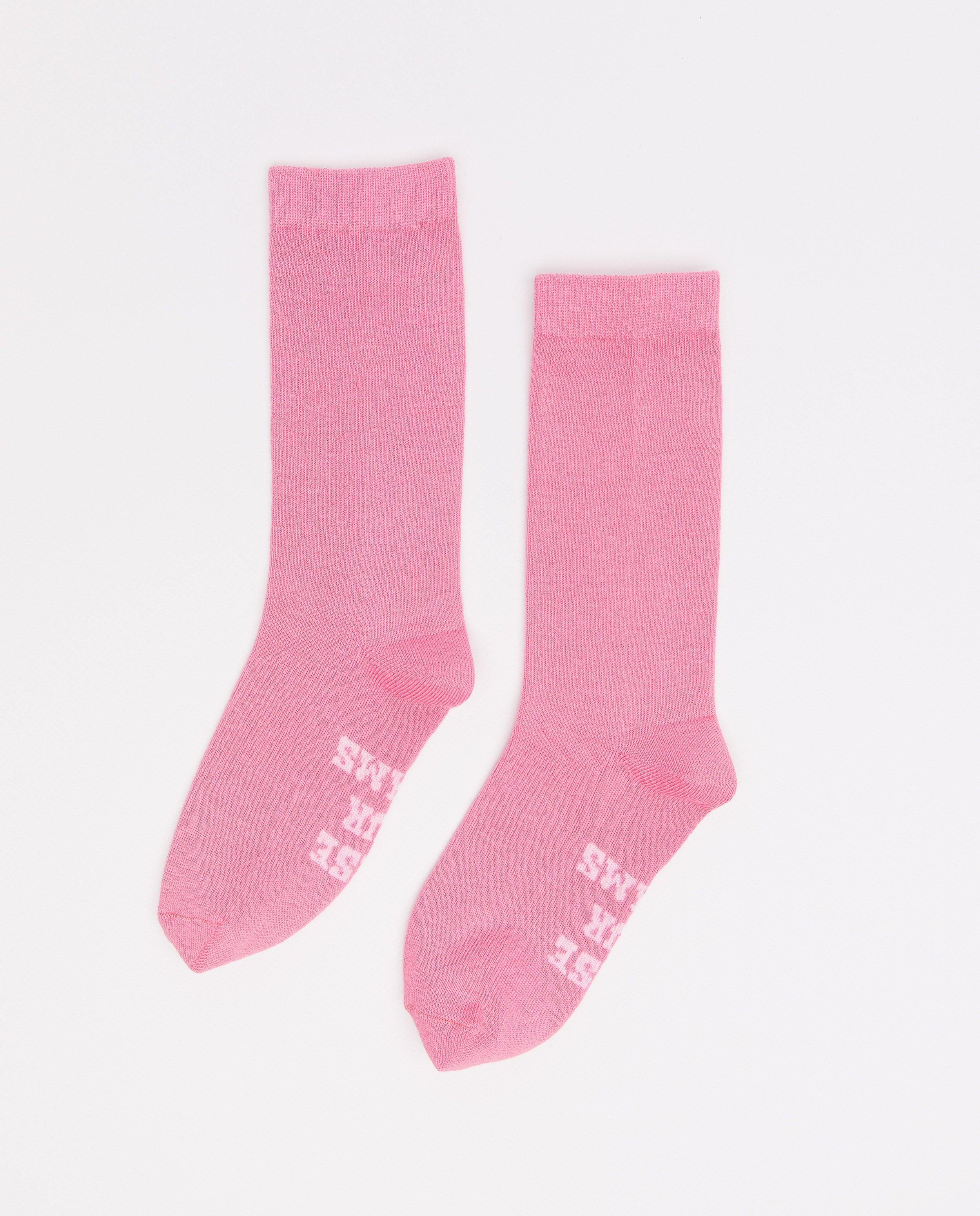 Kousen - Felroze kousen