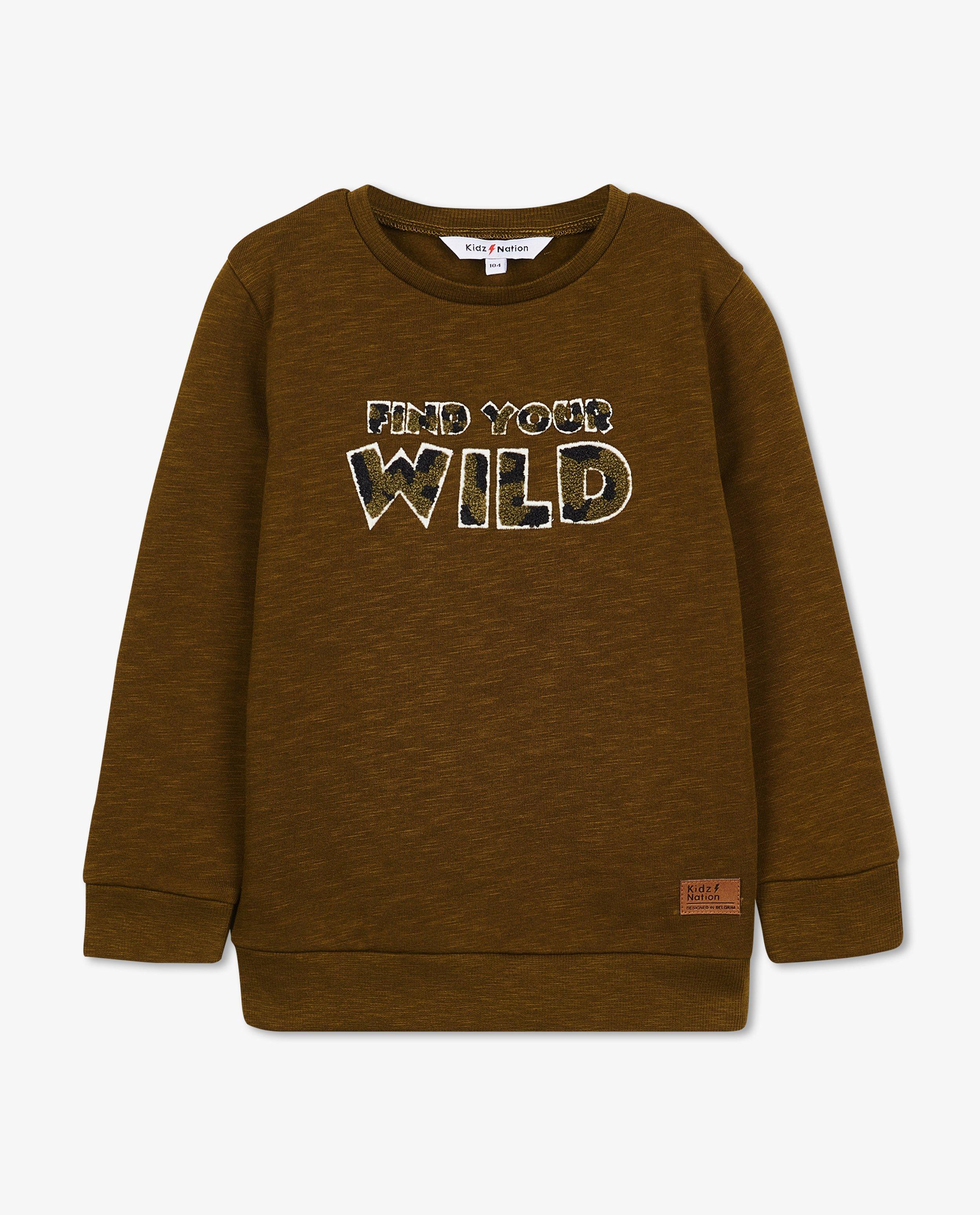 Sweaters - Donkergroene sweater