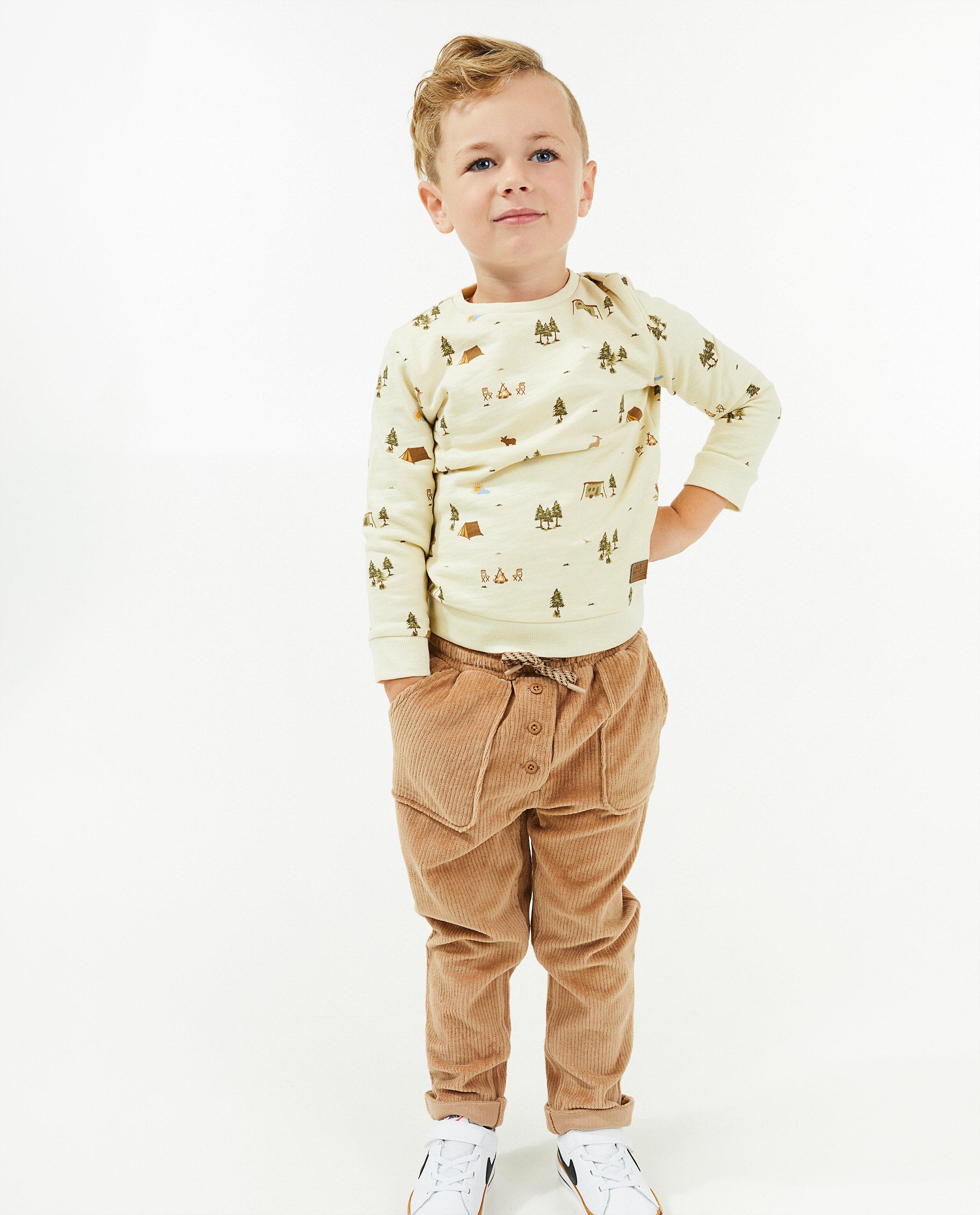 Ecru sweater met print - null - Kidz Nation