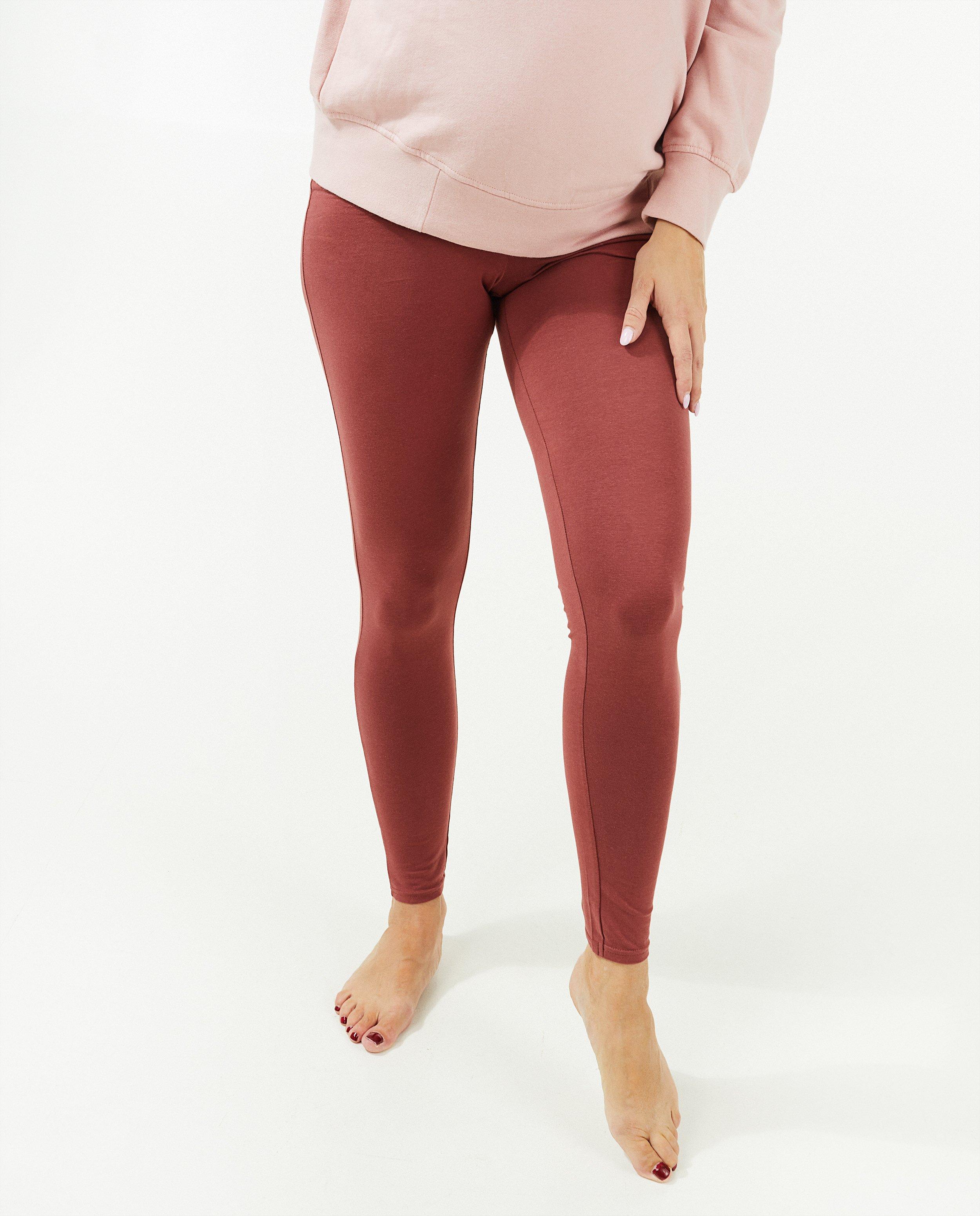 Broeken - Donkerroze legging