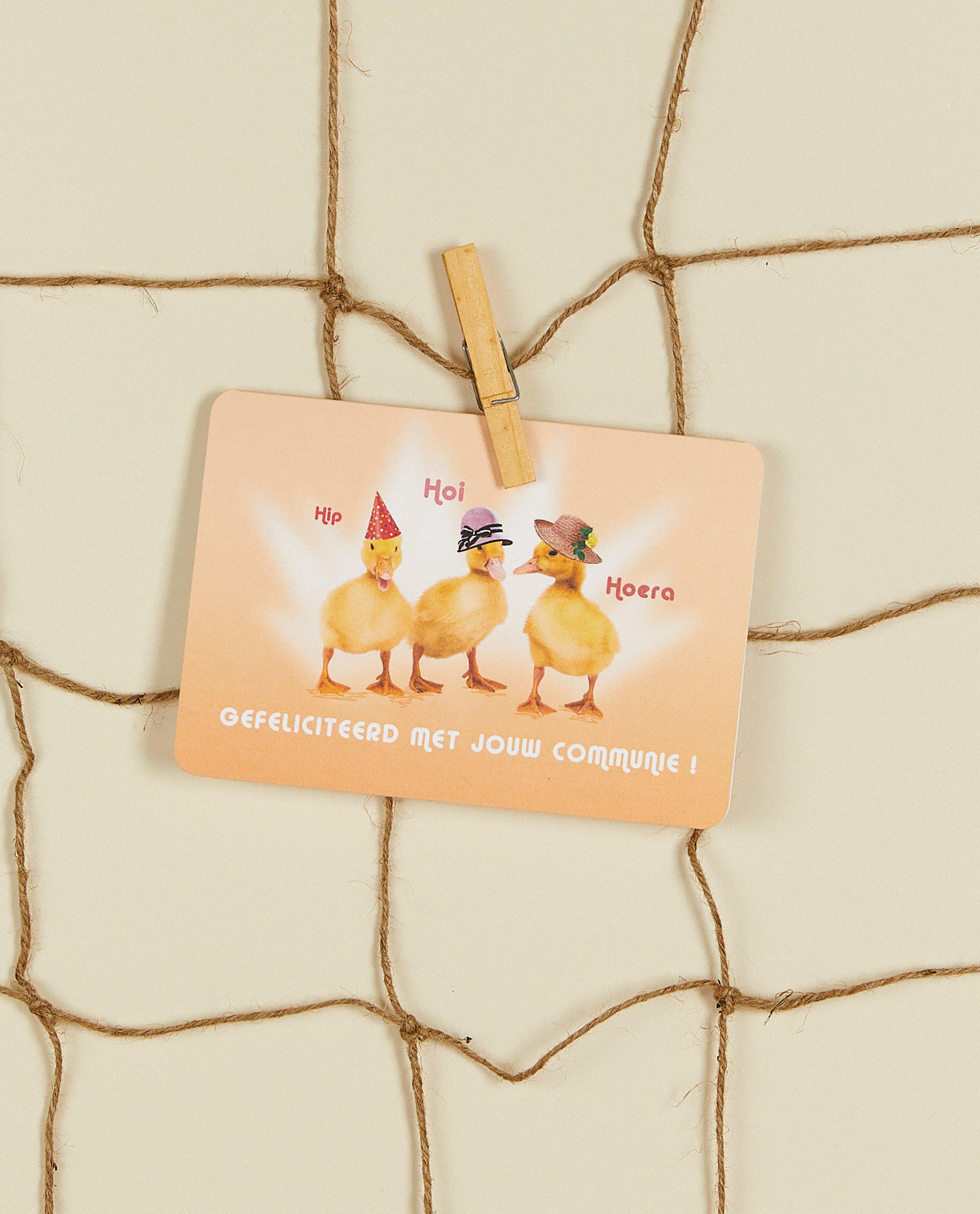 Wenskaart communie Enfant Terrible - null - JBC