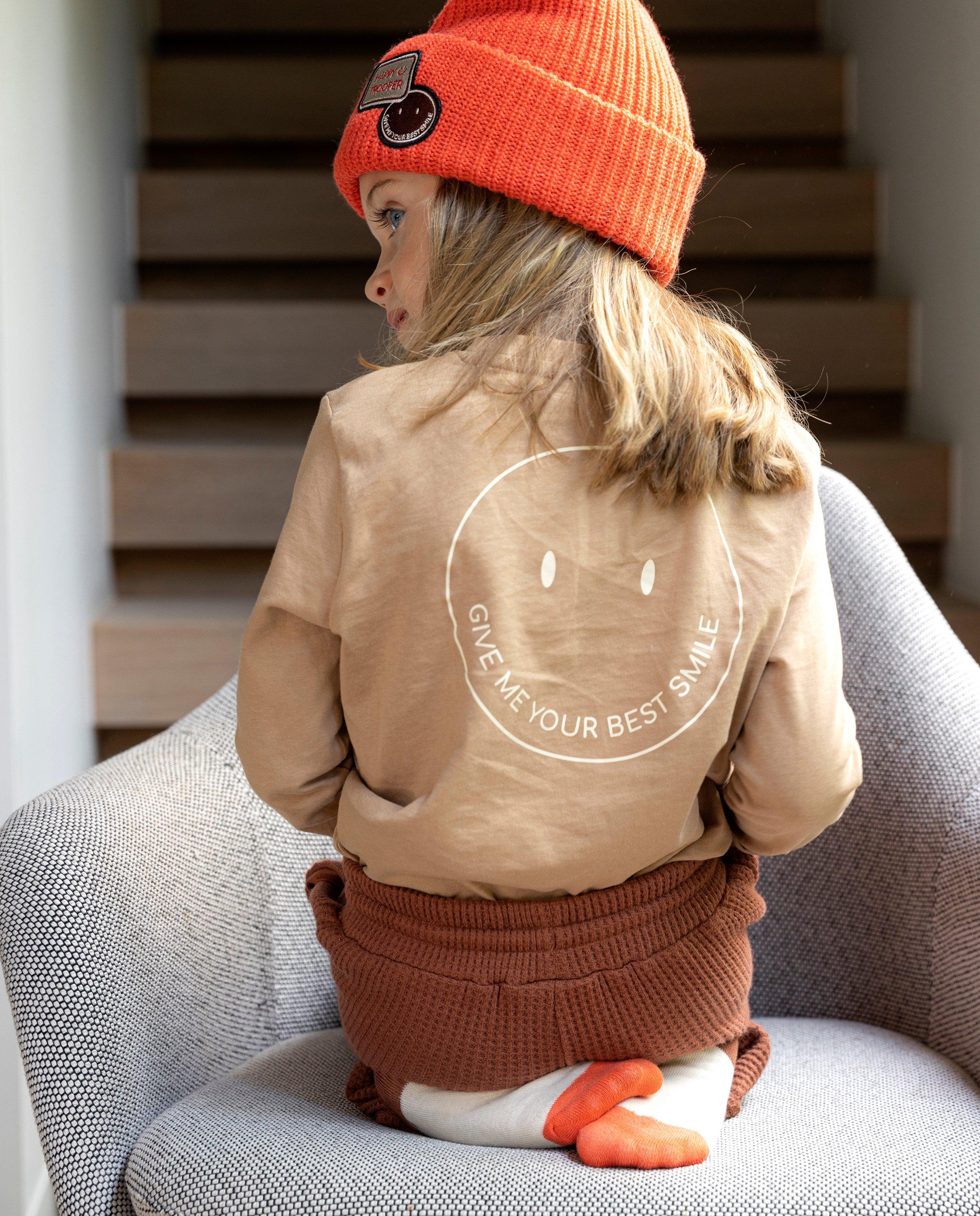 Beige longsleeve met print - null - Evy Gruyaert