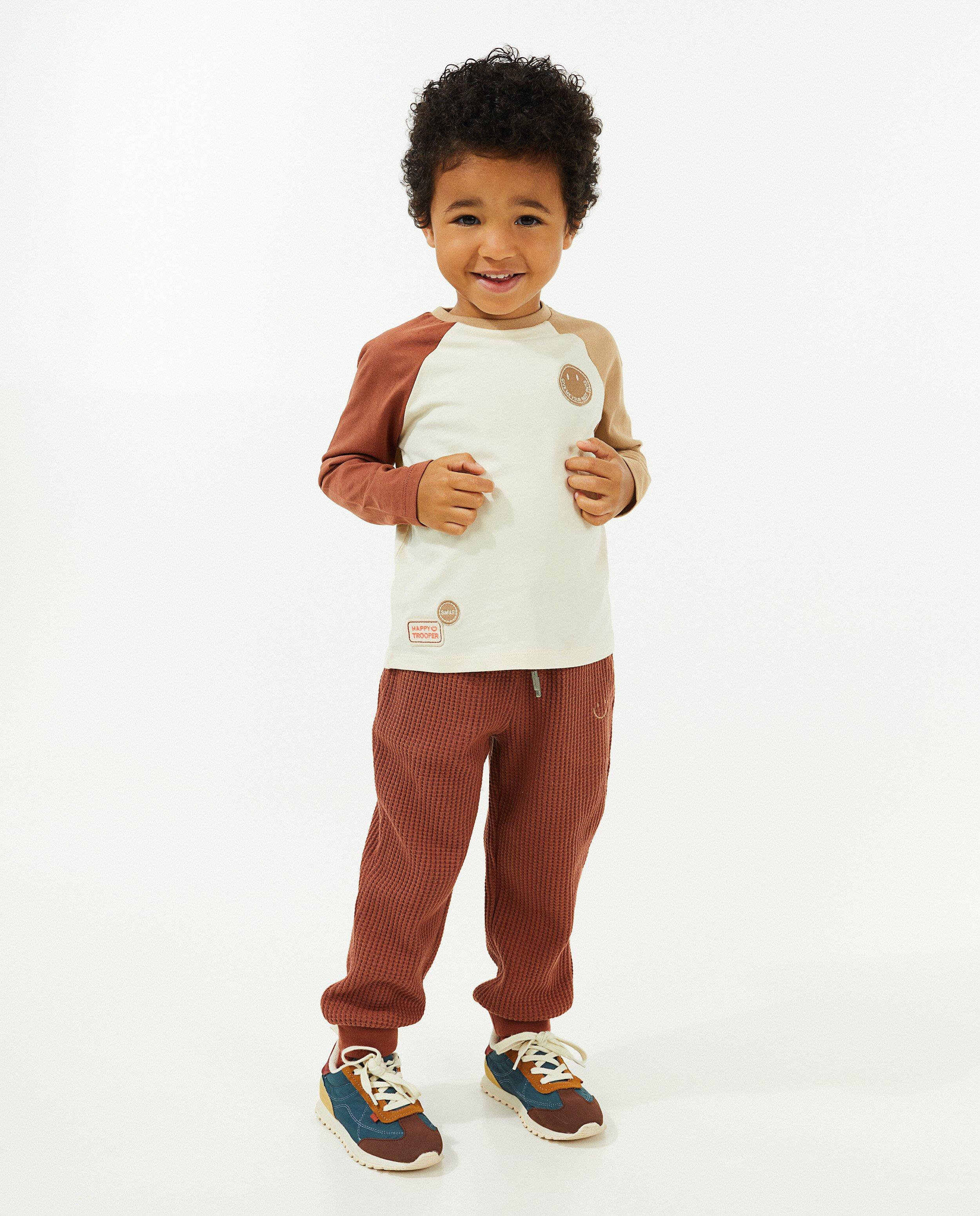 Longsleeve met contrastmouwen - null - Evy Gruyaert