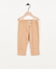 Pantalon brun à carreaux - null - Cuddles and Smiles