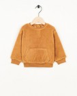 Bruine sweater van teddy - null - Cuddles and Smiles