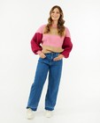 Blauwe jeans, flared fit - null - Maude Van der Vorst