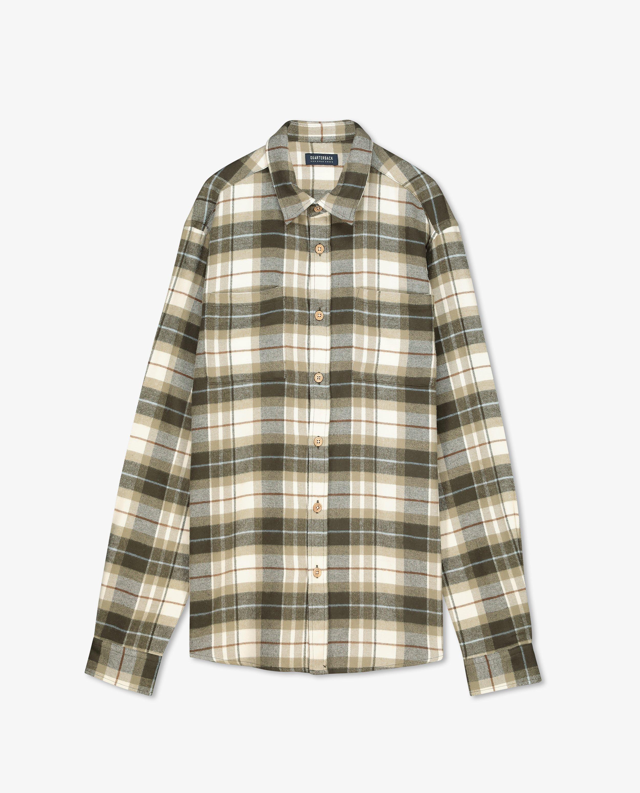 Chemises - Chemise verte à carreaux