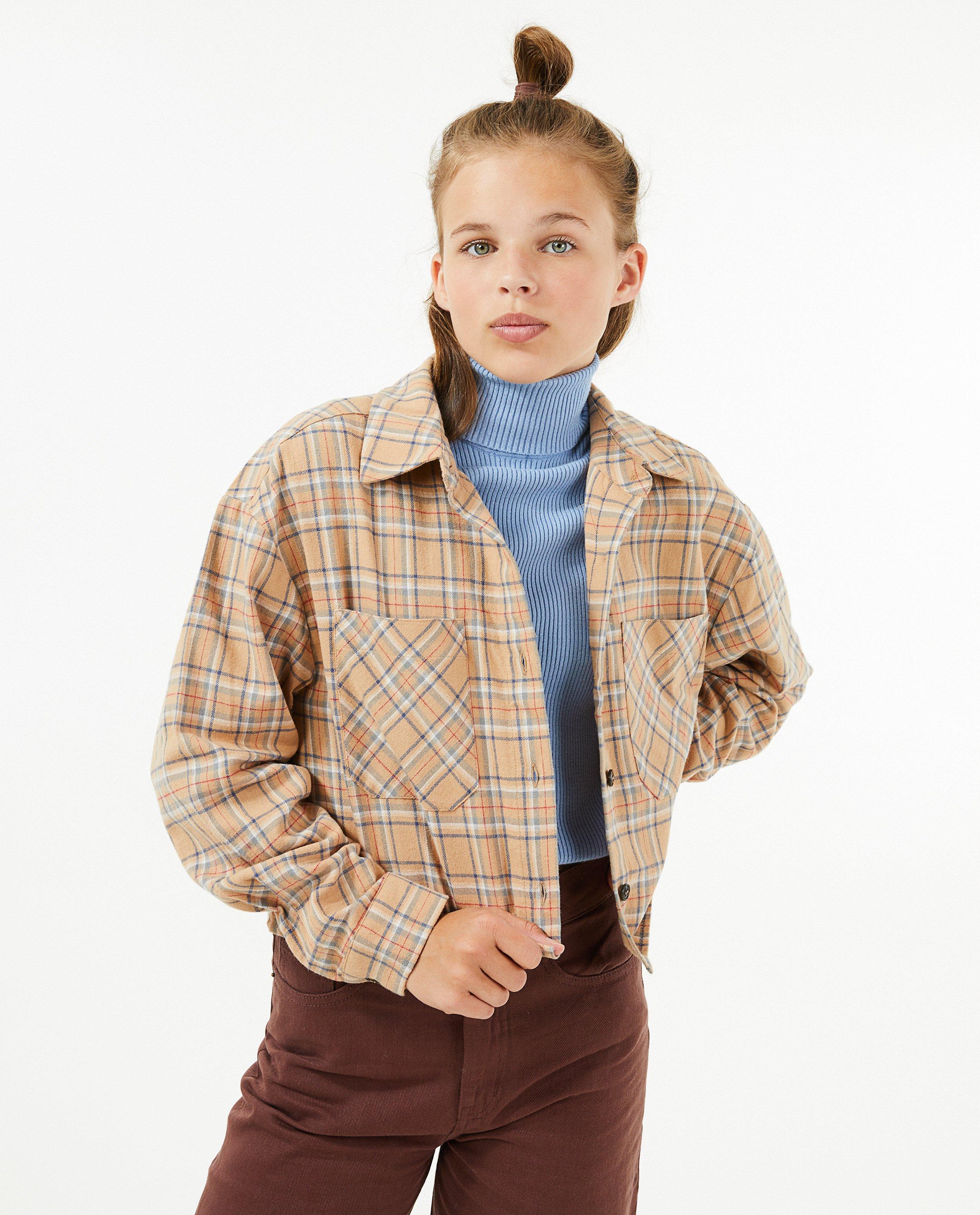 Chemises - Chemise courte à carreaux