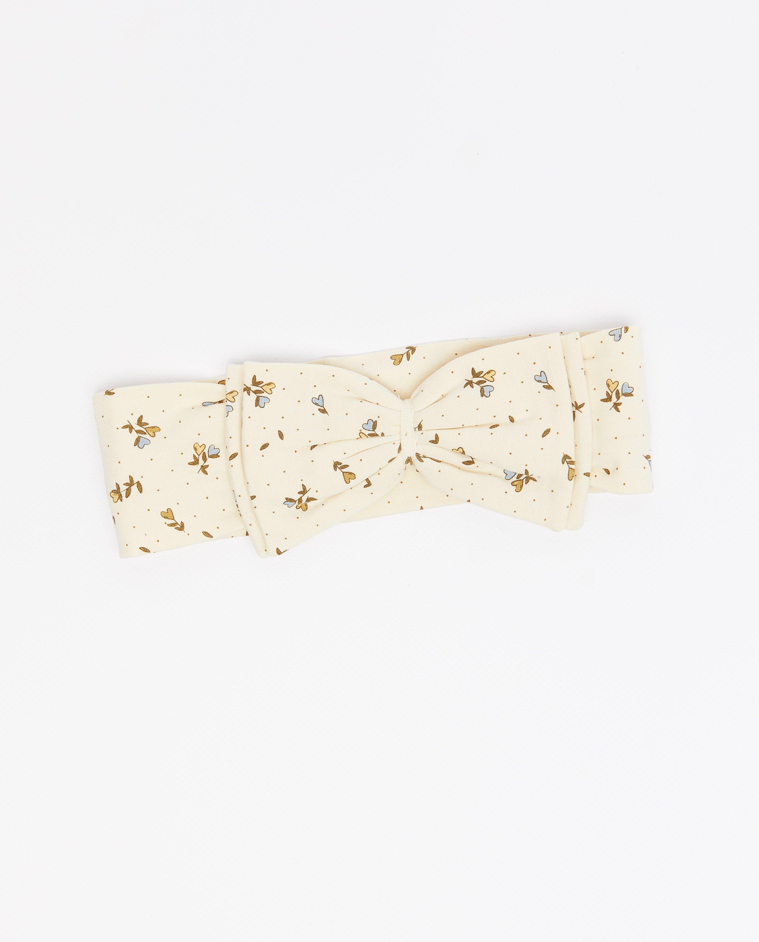 Bandeau écru à imprimé - null - Cuddles and Smiles
