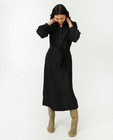 Robes - Robe noire en satin