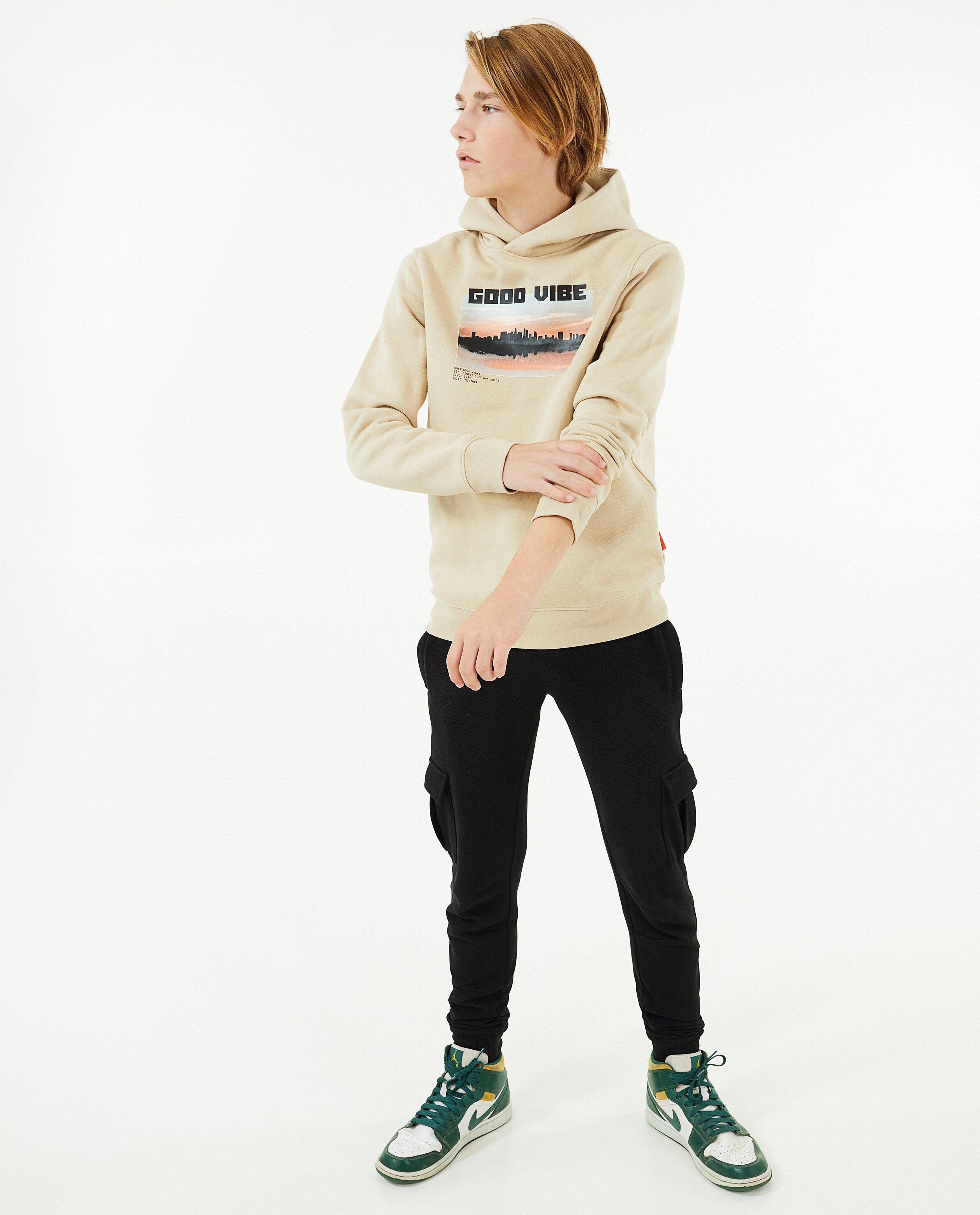 Jogger noir avec une structure - null - Fish & Chips