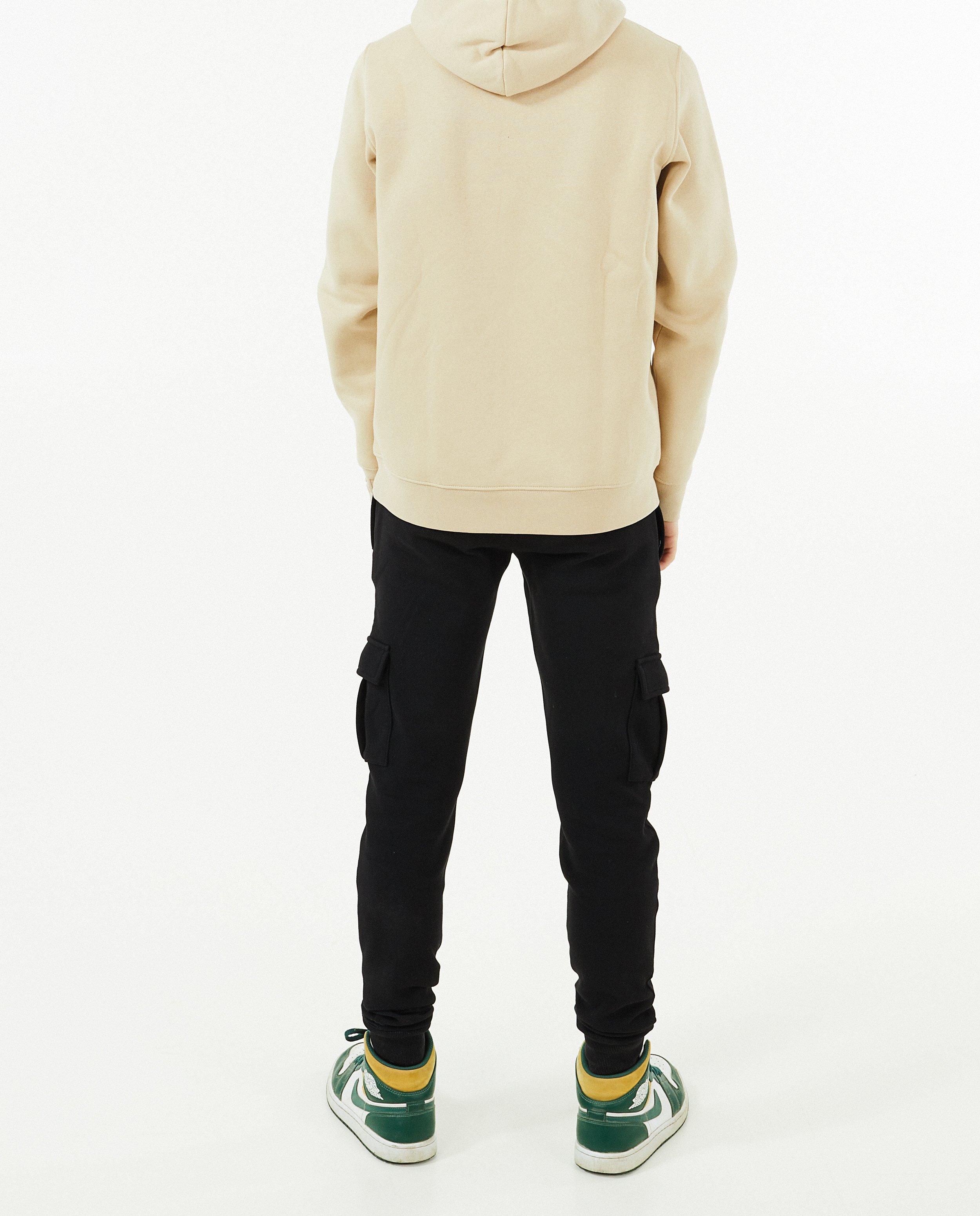 Pantalons - Jogger noir avec une structure