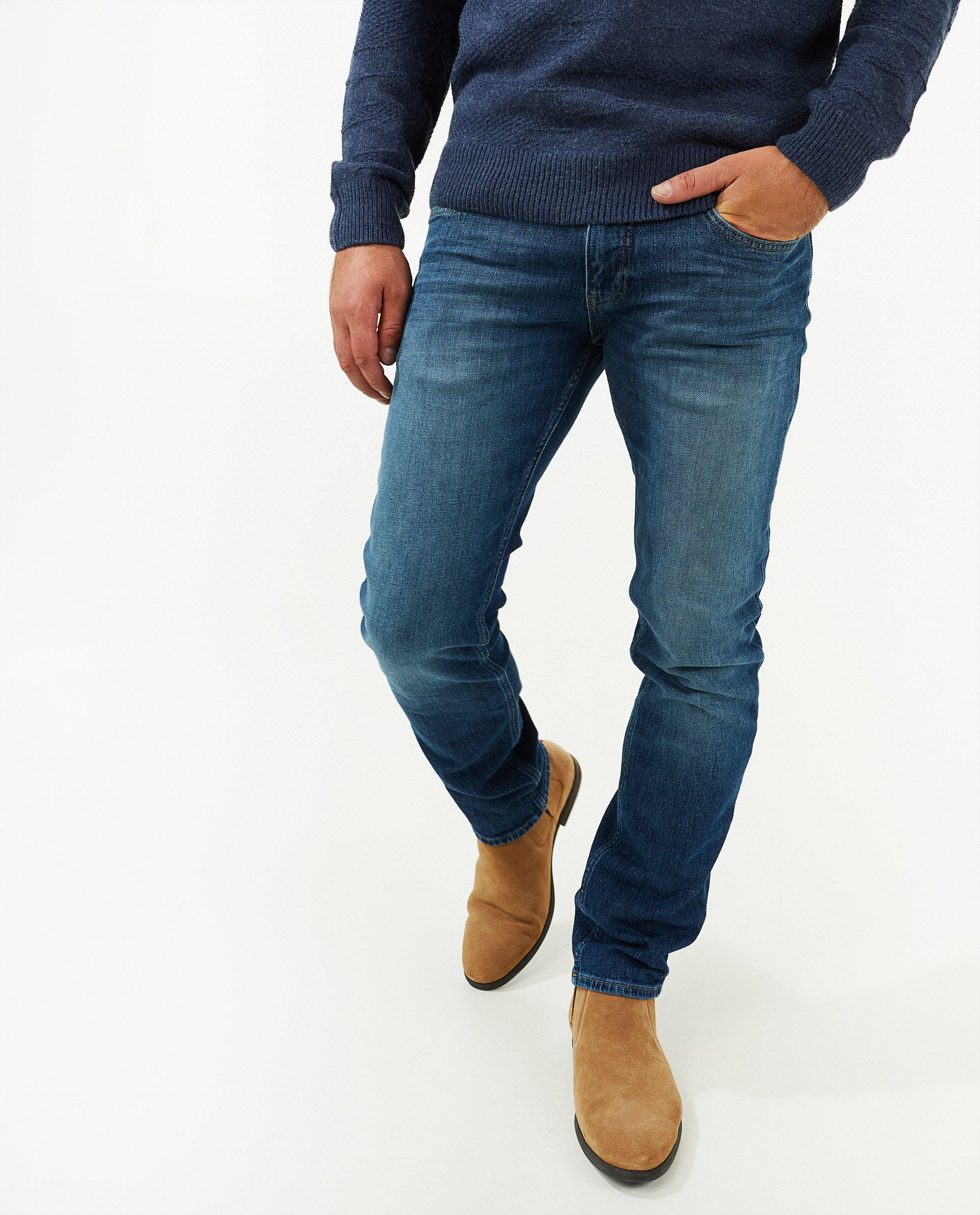 Jeans - Post-consumer jeans, slim fit