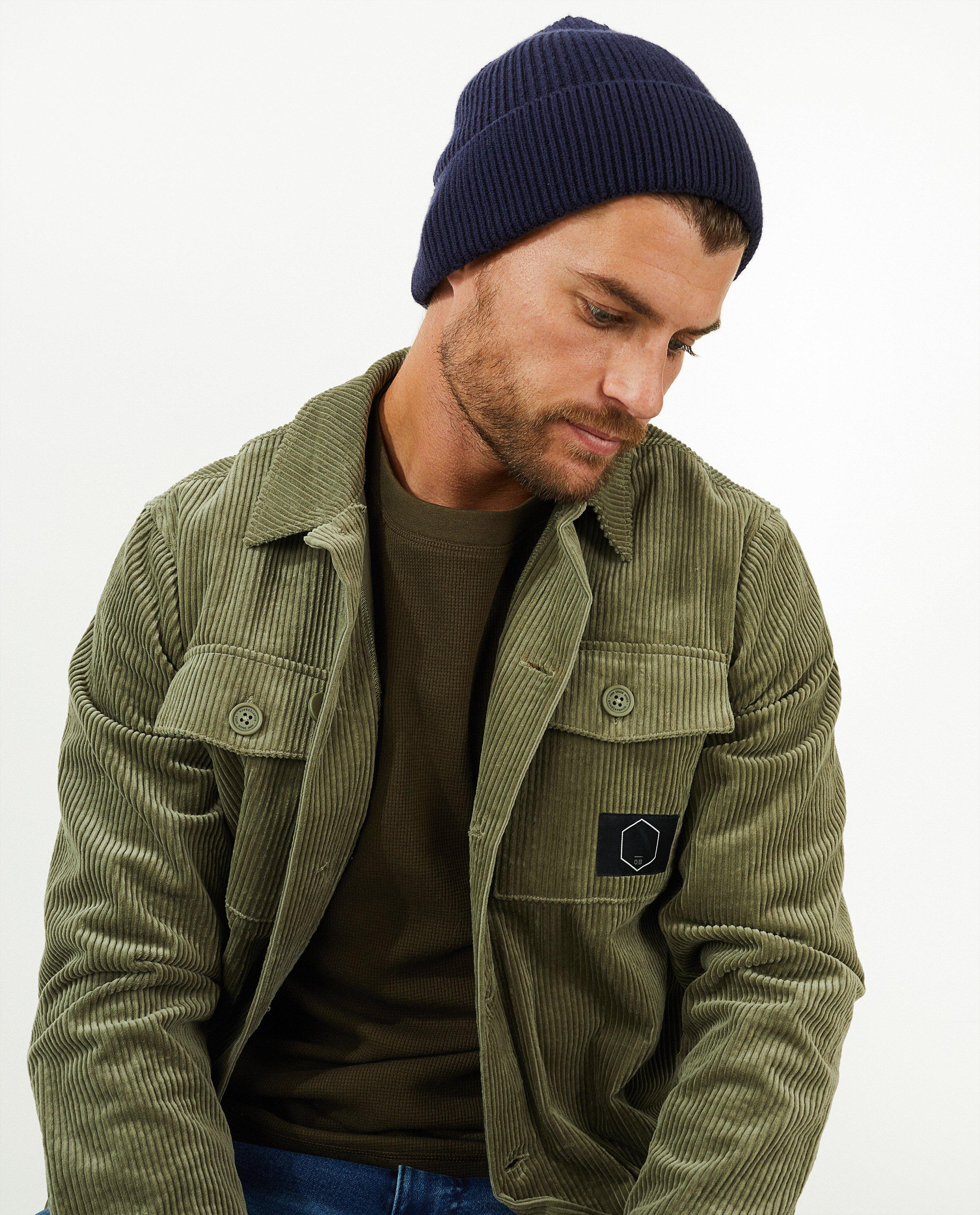 Chemises - Chemise vert foncé en velours côtelé