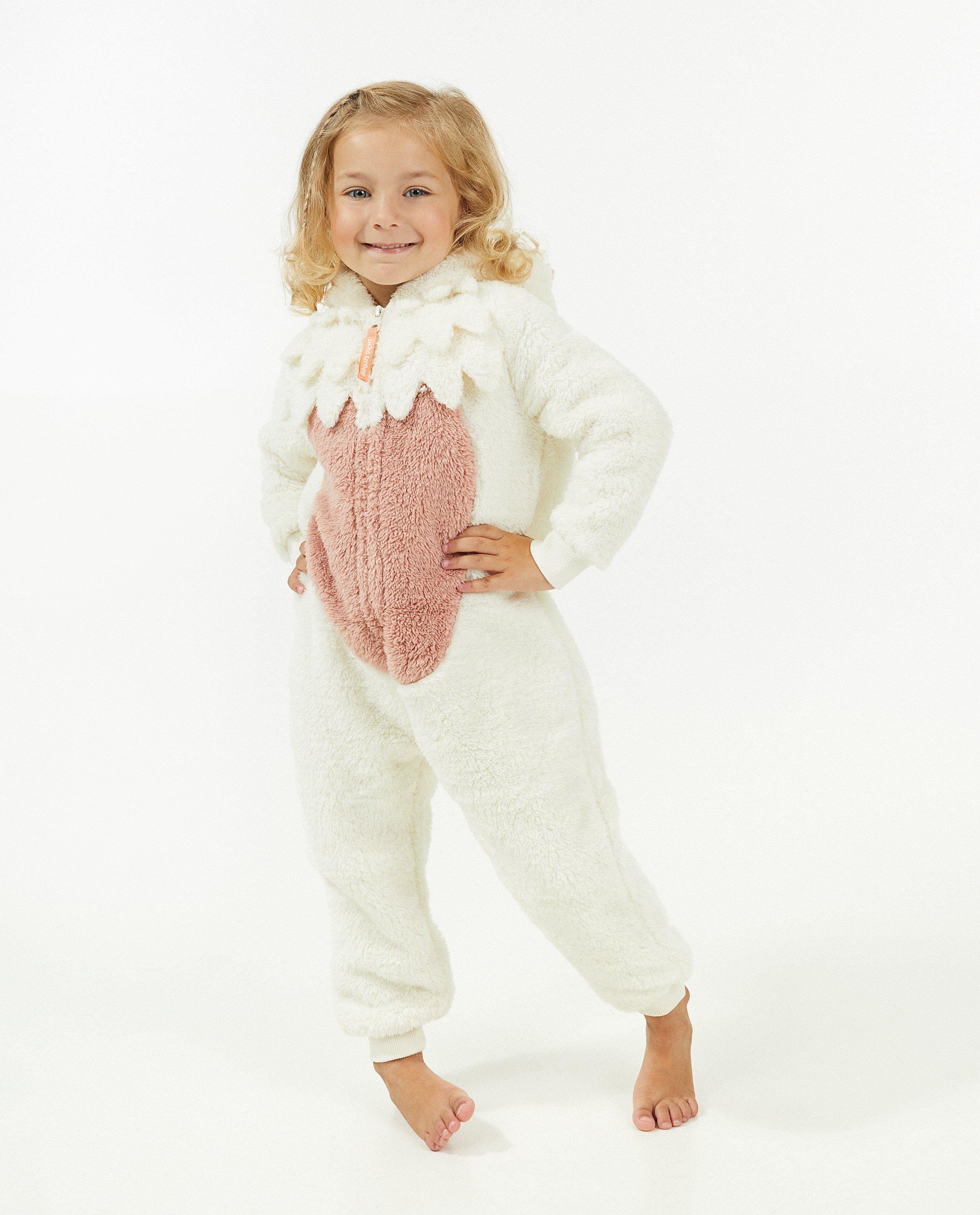 Nachtkleding - Witte Fabeltjeskrant-onesie