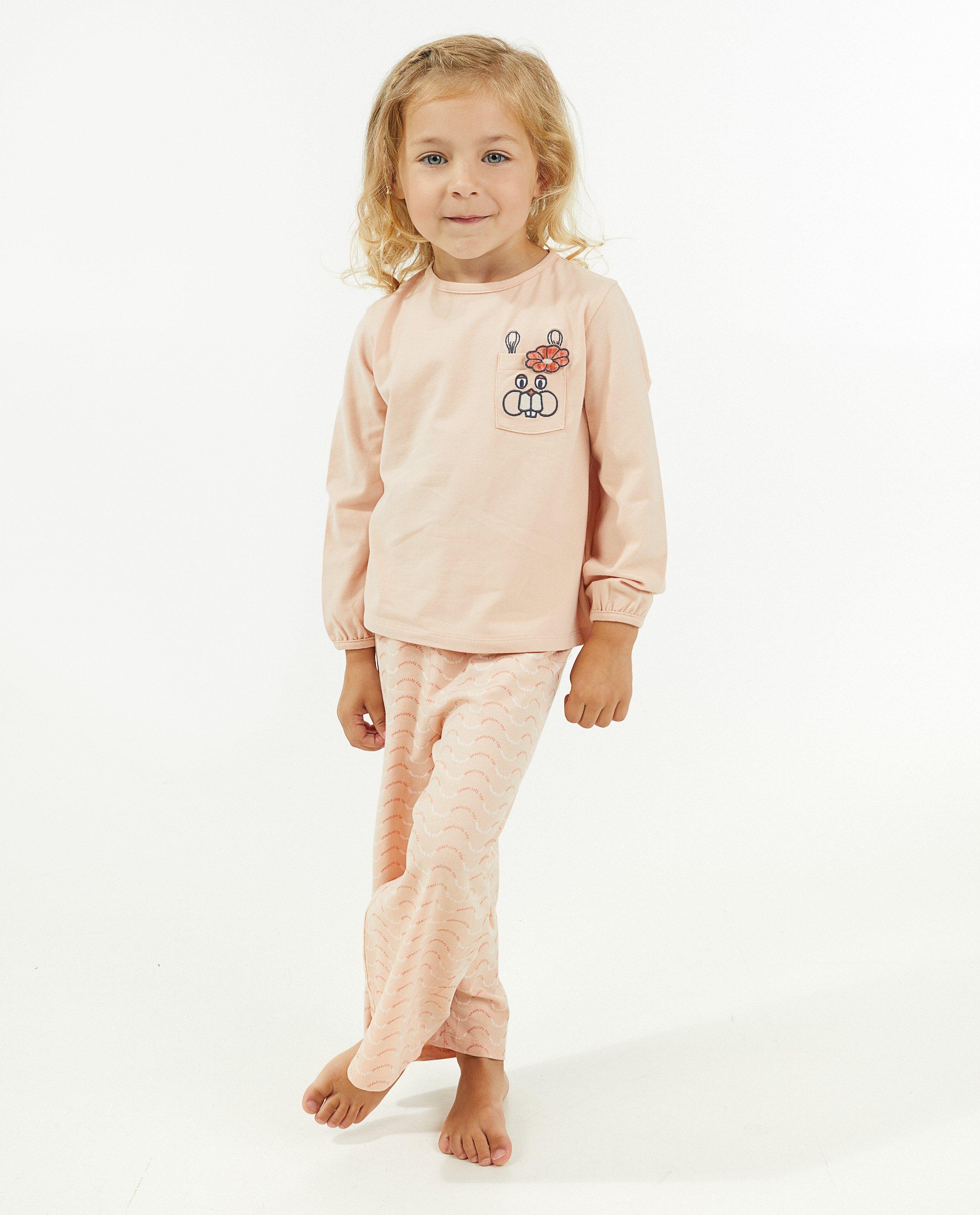 Pyjama rose à imprimé - null - Fabeltjeskrant