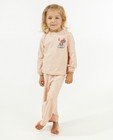 Roze pyjama met print - null - Fabeltjeskrant